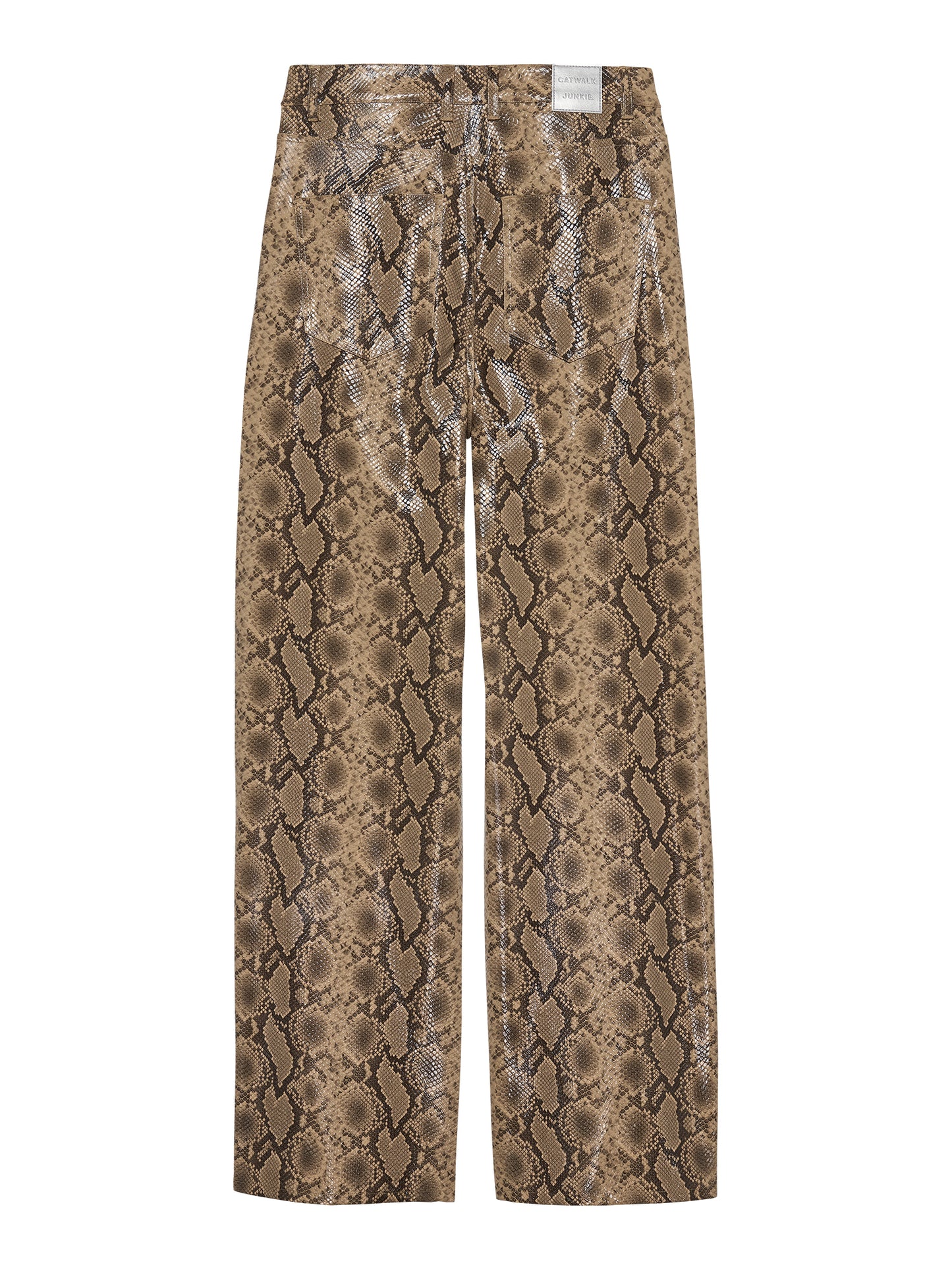 Catwalk Junkie Loose Fit Snake Trousers