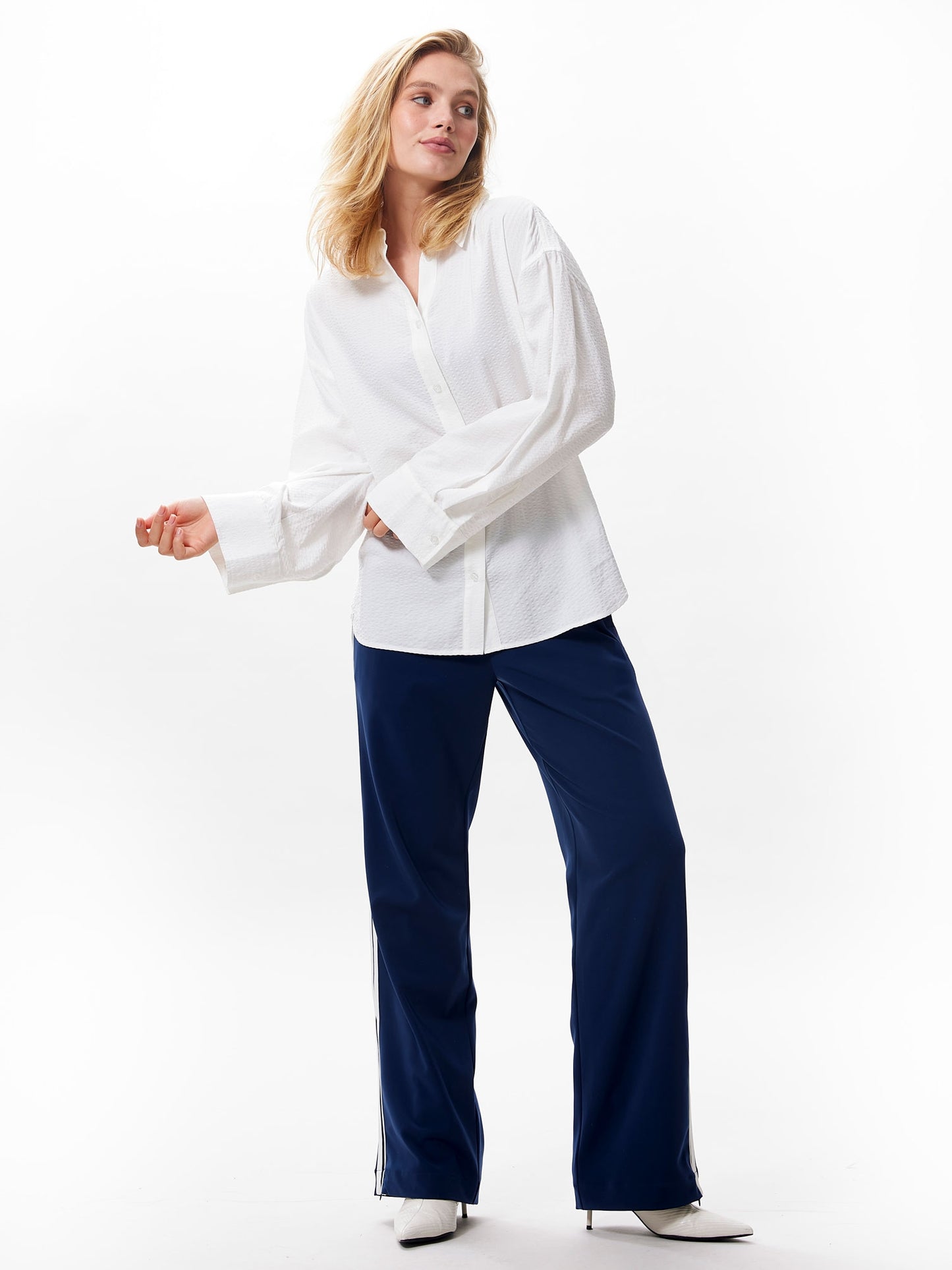 Catwalk Junkie Double Placket Blouse