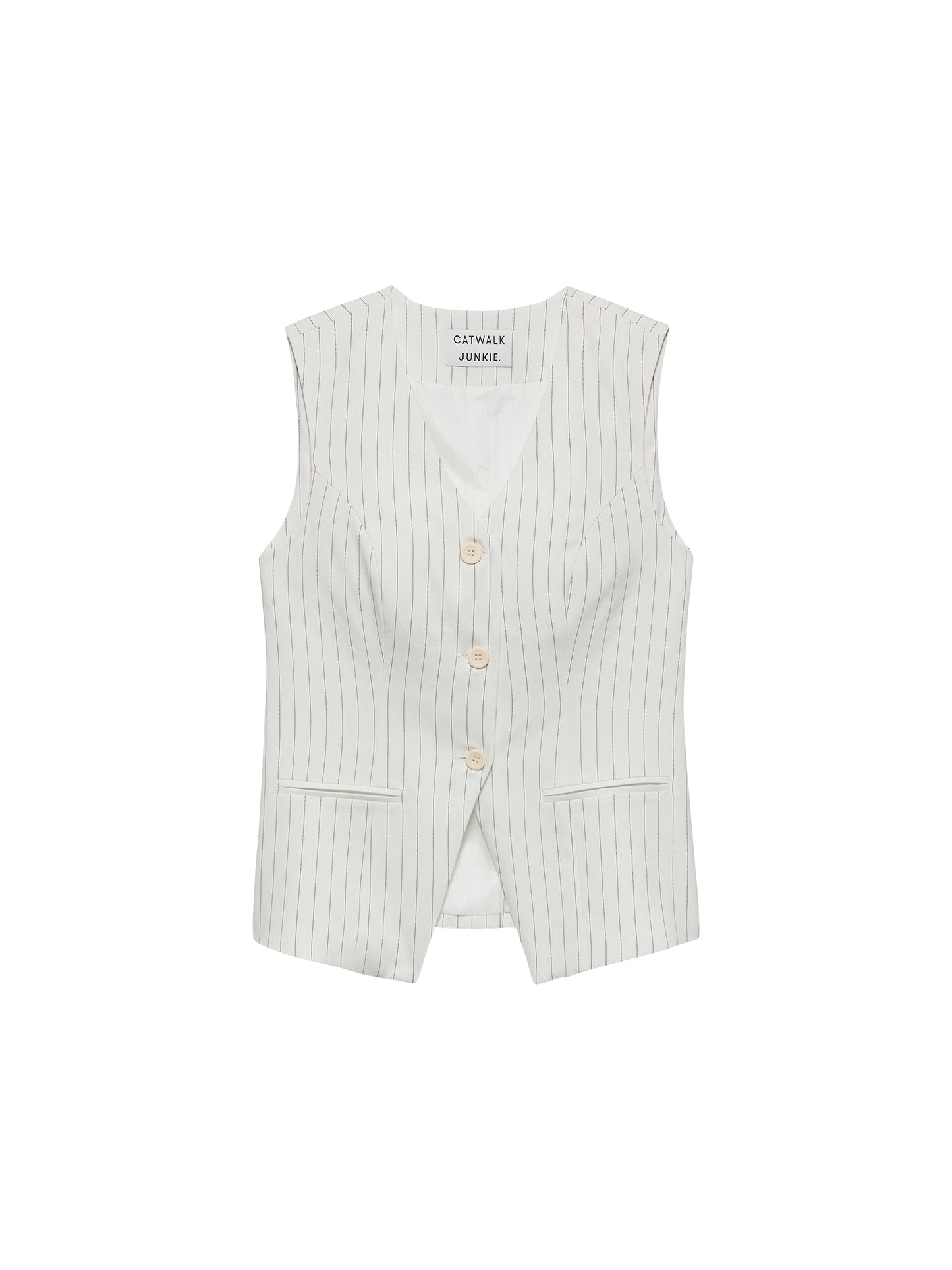 Catwalk Junkie Pin stripe Waistcoat