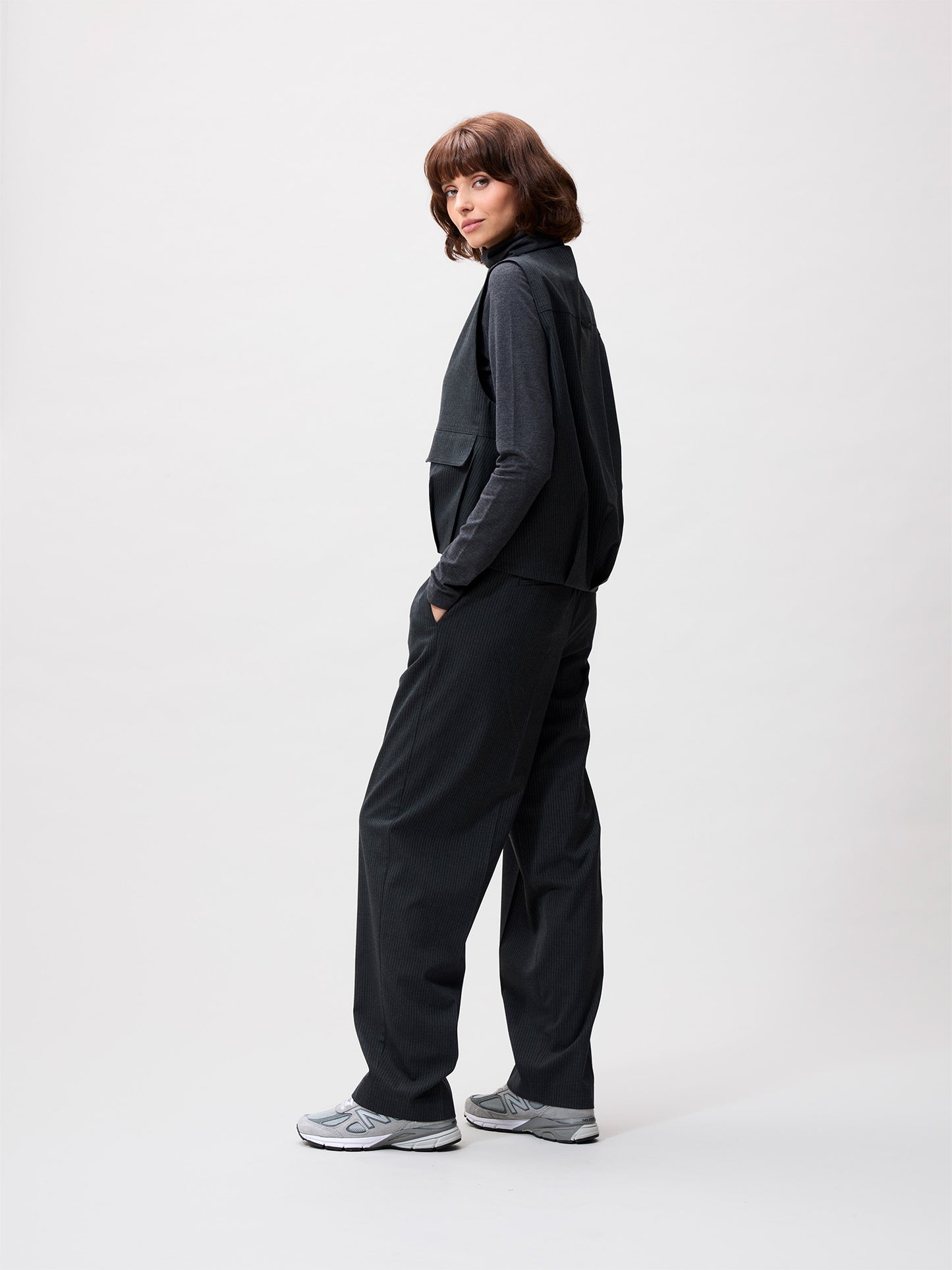 Catwalk Junkie Pinstripe Bodywarmer