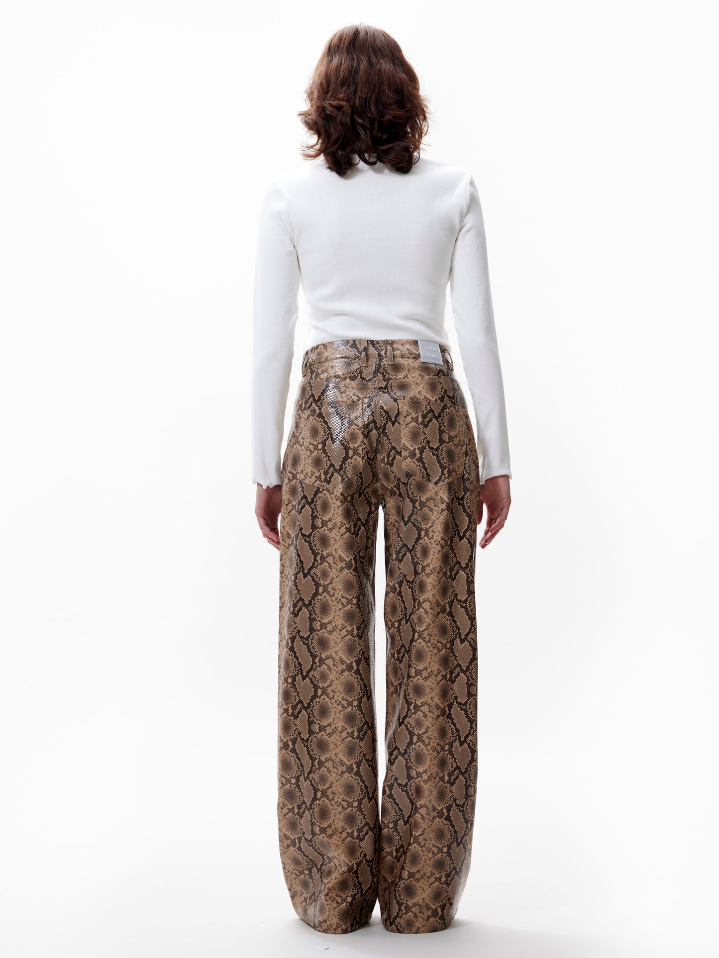 Catwalk Junkie Loose Fit Snake Trousers