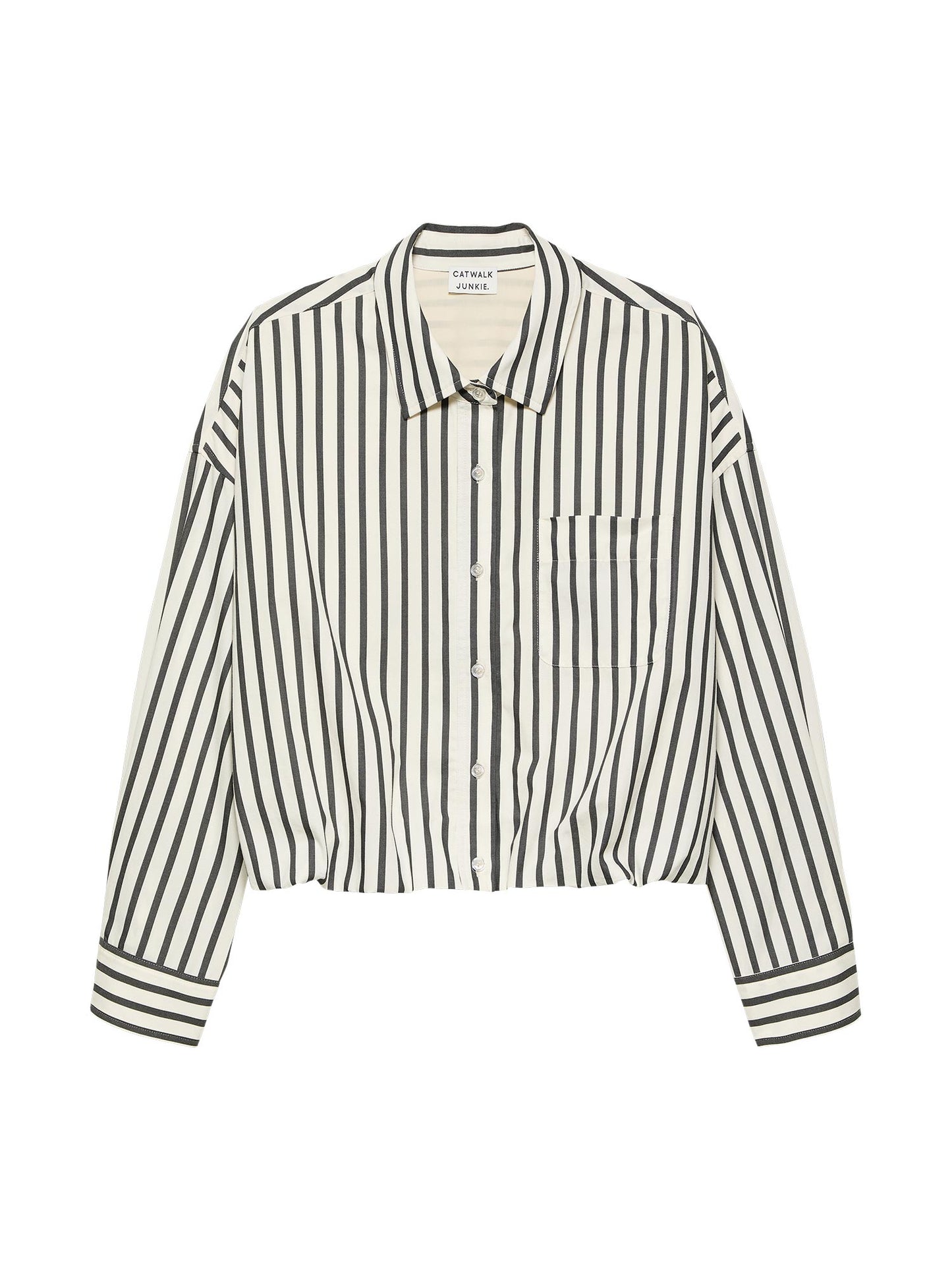 Catwalk Junkie Blouse met Tuck in Effect