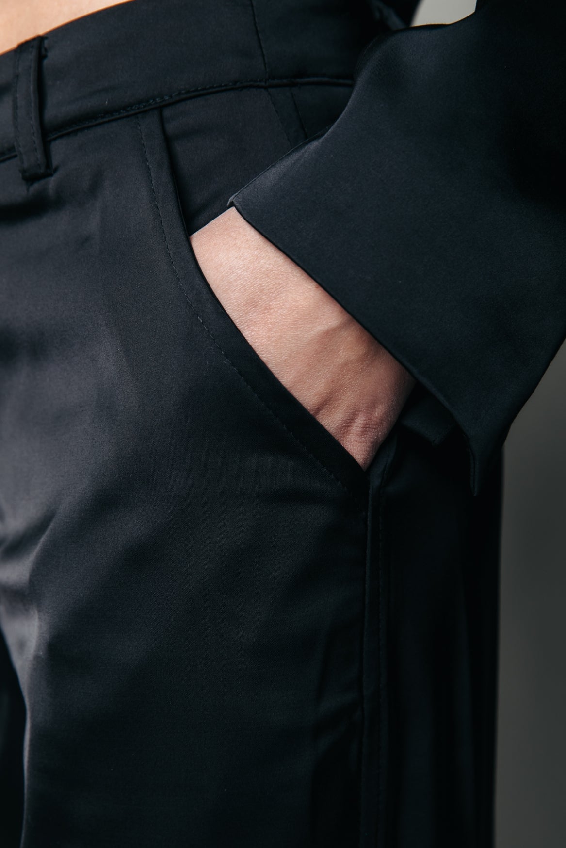 Colourful Rebel Moira Satin Worker Pants