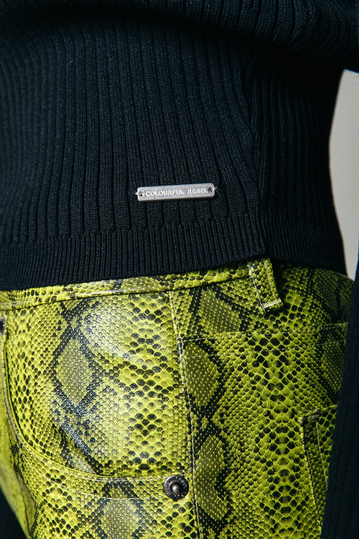 Colourful Rebel Nori Knit | Black