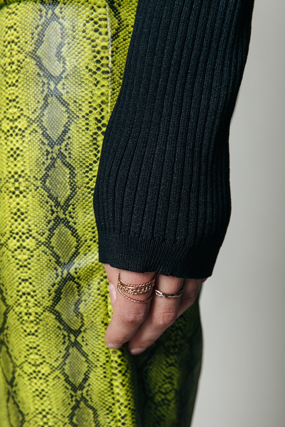 Colourful Rebel Nori Knit | Black