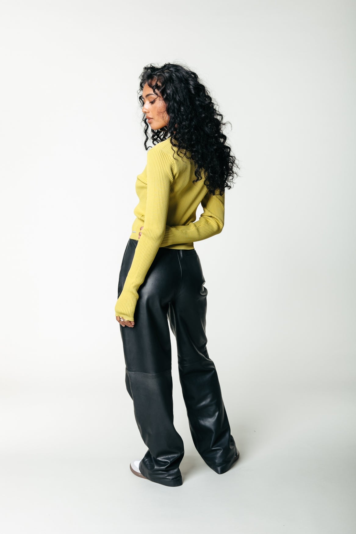 Colourful Rebel Nori Knit Polo | Moon Green