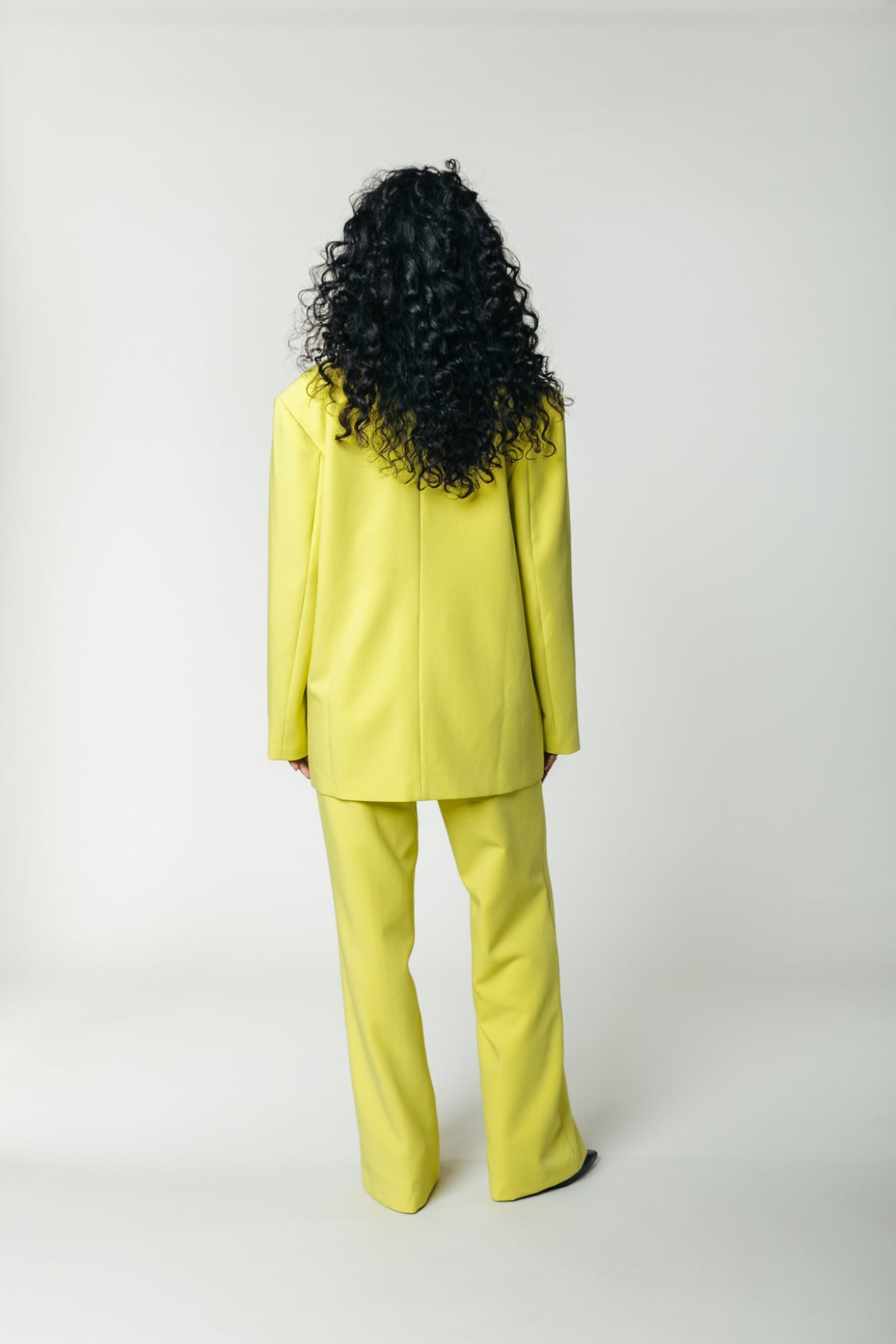 Colourful Rebel Rus Uni Straight Pants | Neon lime