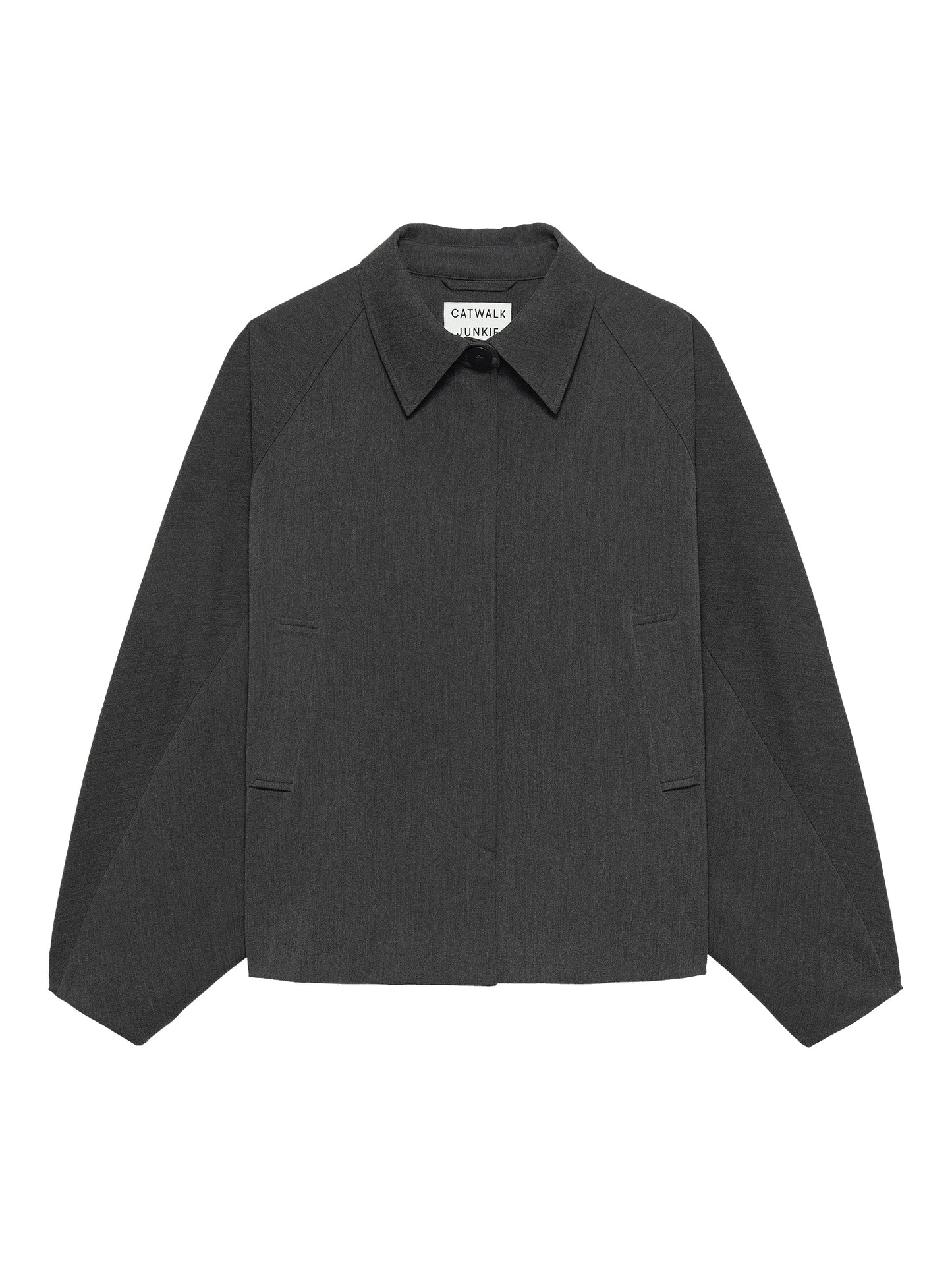 Catwalk Junkie Cape Jacket Dark Grey