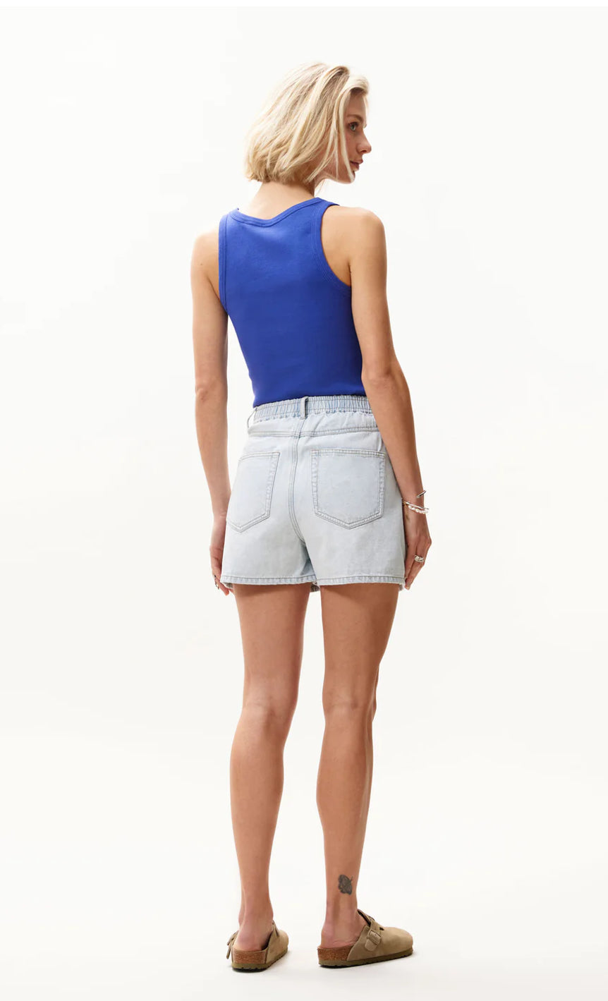 Catwalk Junkie Denim shorts met overslag