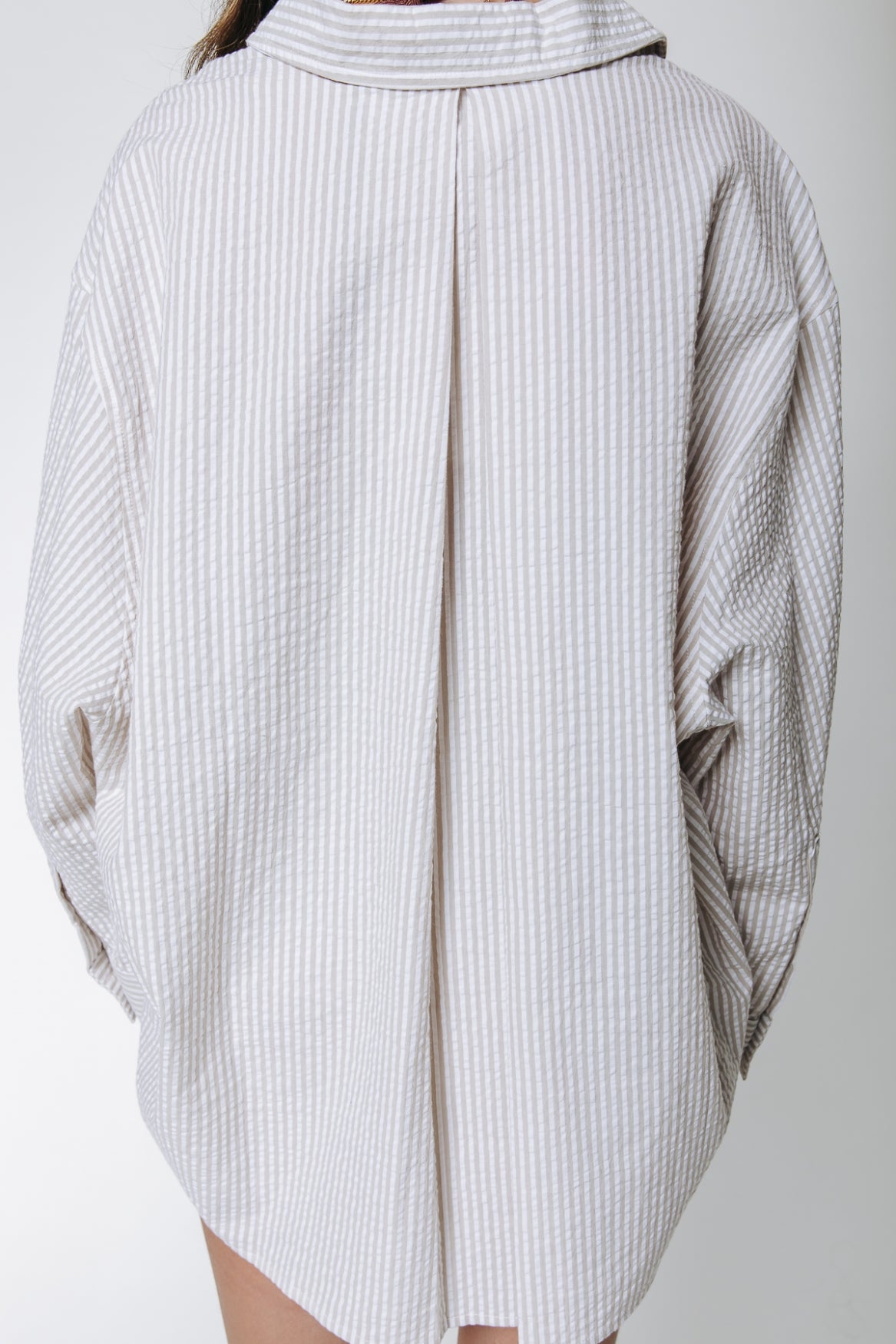 Colourful Rebel Vicky Striped Blouse | Light sand