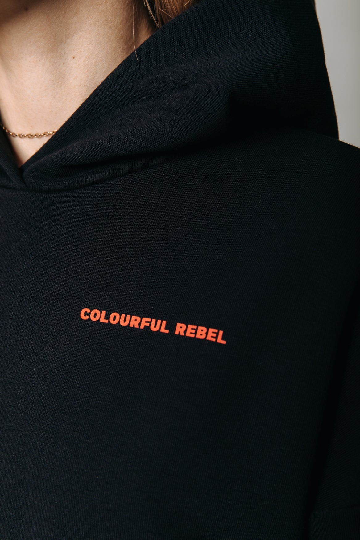 Colourful Rebel Aqua Flowers Oversized Hoodie