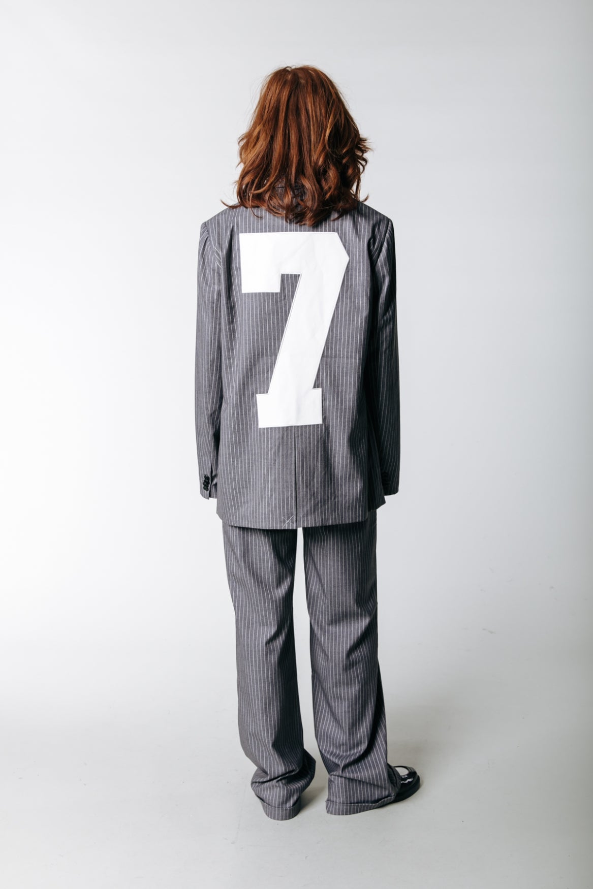 Colourful Rebel Jesra Stripe Blazer | Dark grey