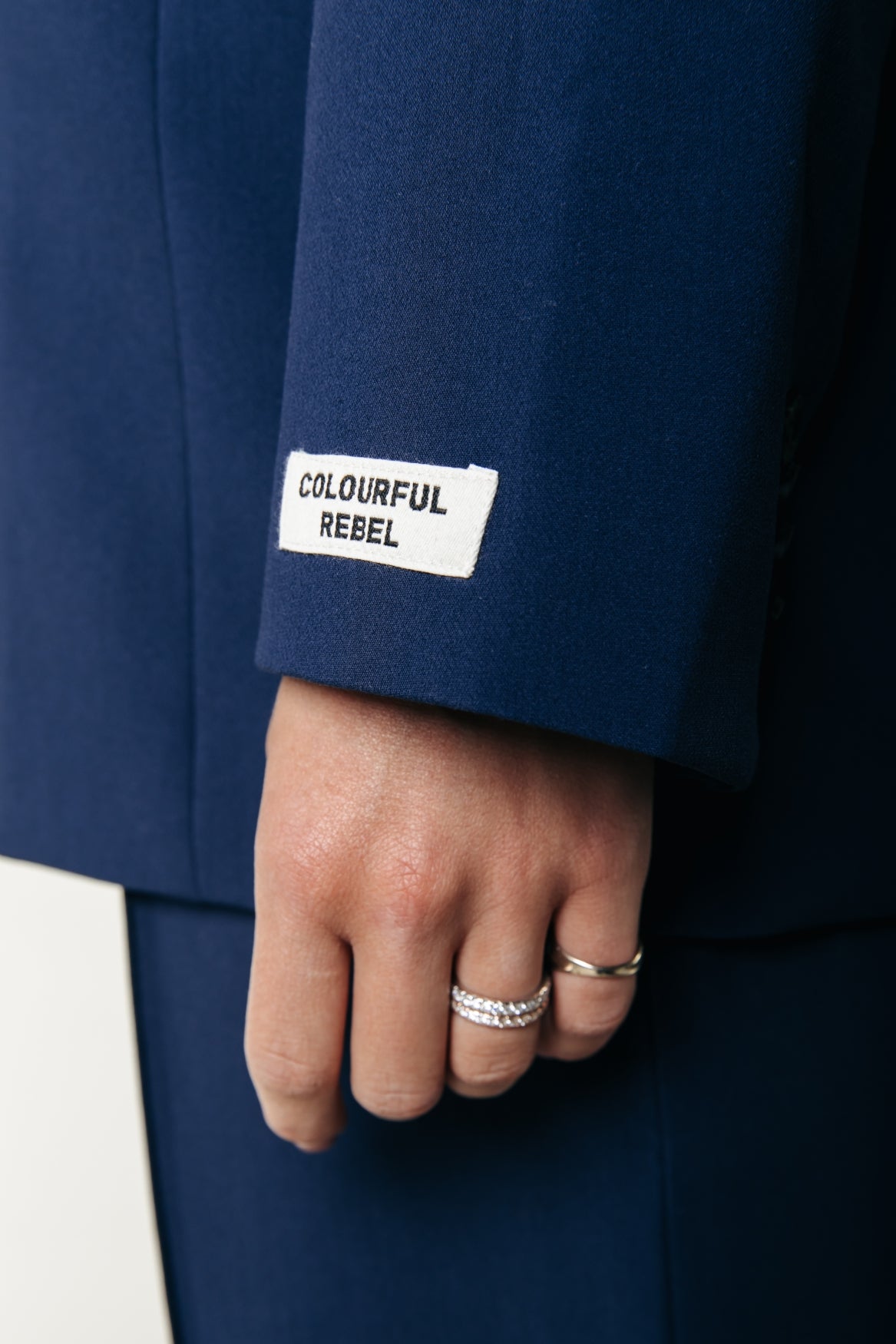 Colourful Rebel Jesra Racer Logo Blazer