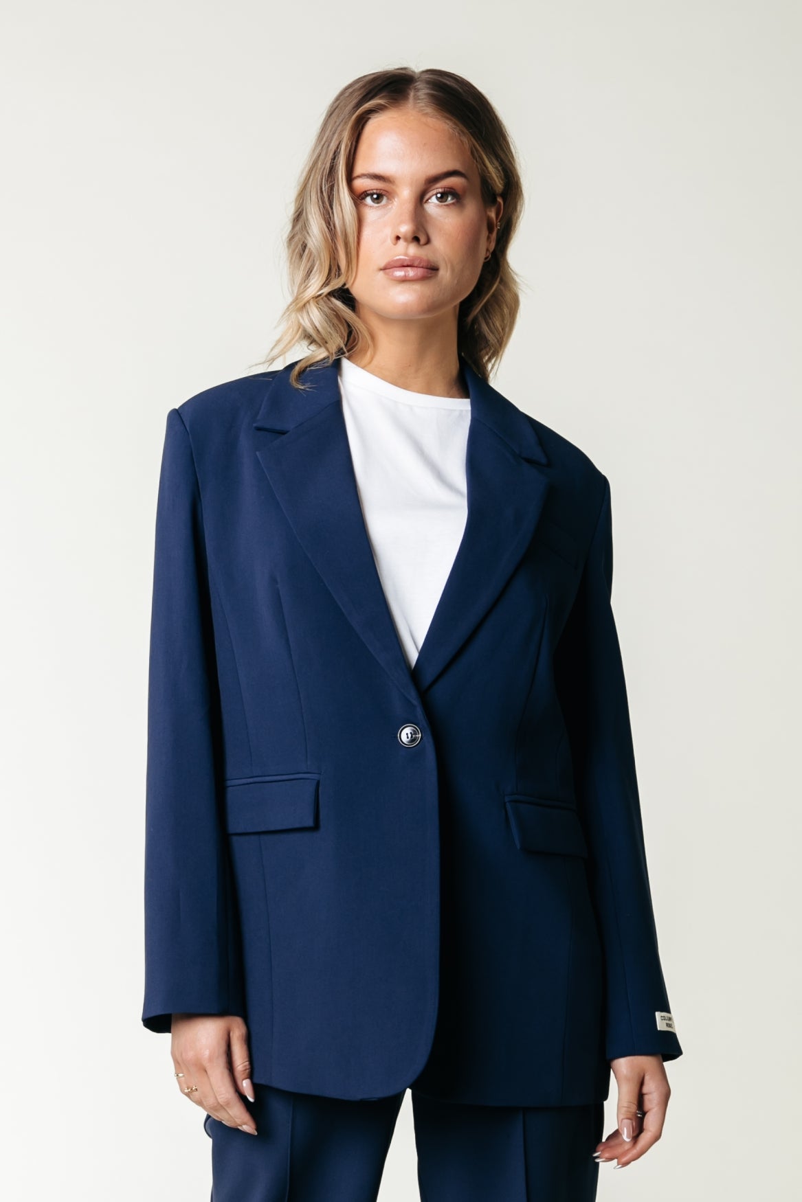 Colourful Rebel Jesra Racer Logo Blazer