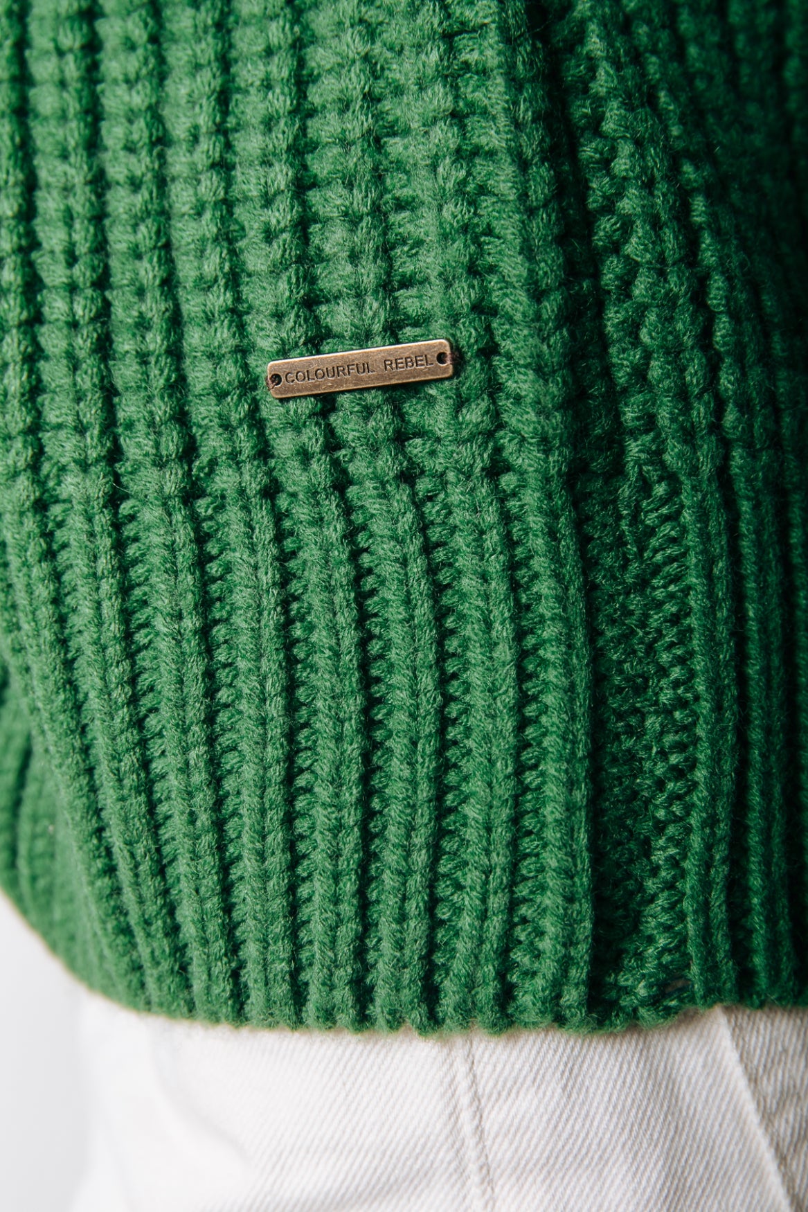 Colourful Rebel Bobby Collar Seven Knit