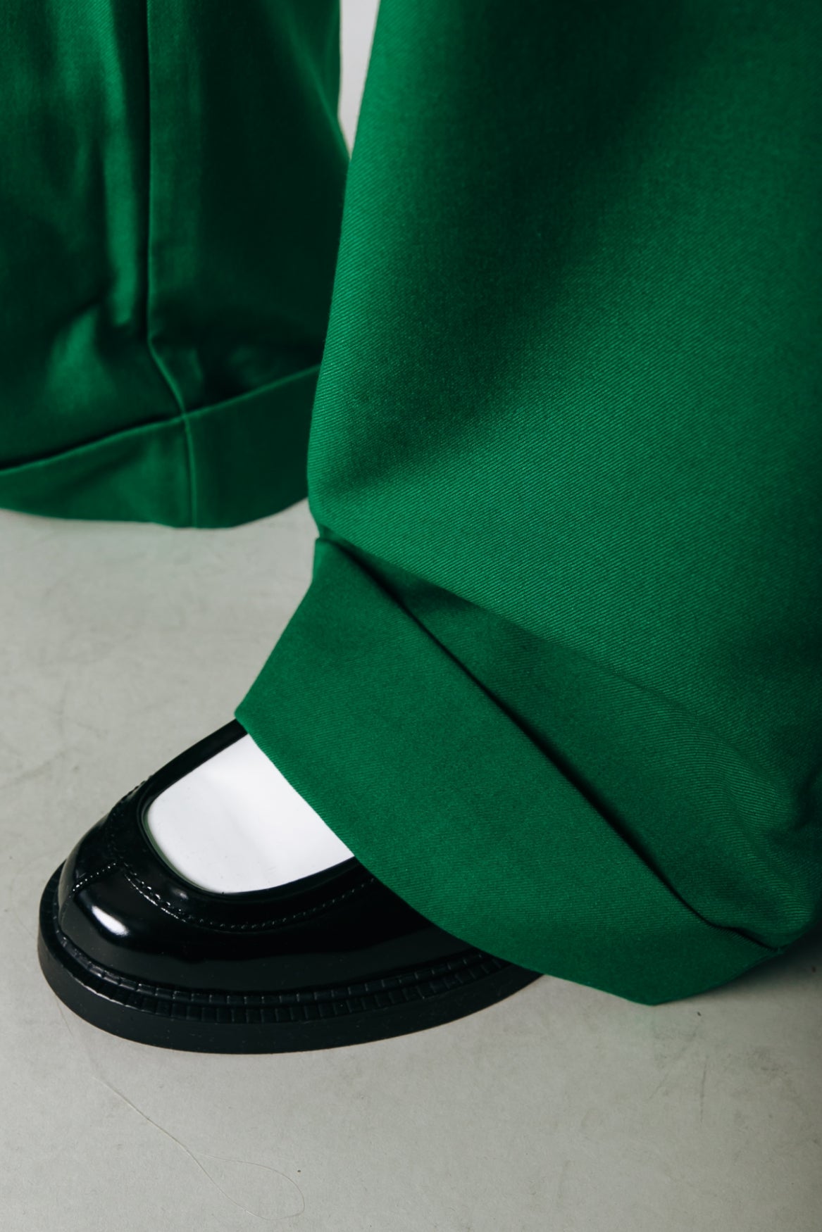 Colourful Rebel Alden Straight Pants | Deep Green