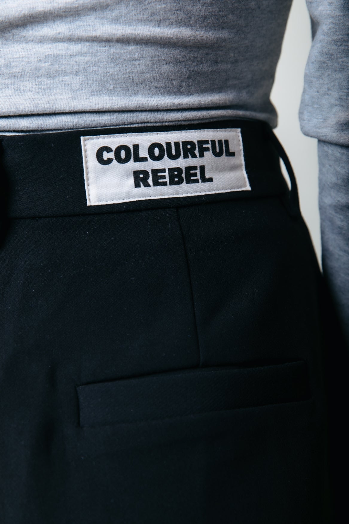 Colourful Rebel Rus Straight Pants