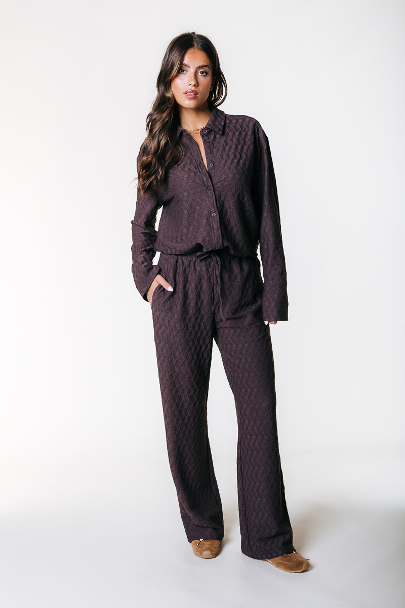 Colourful Rebel Melody Structure Pants