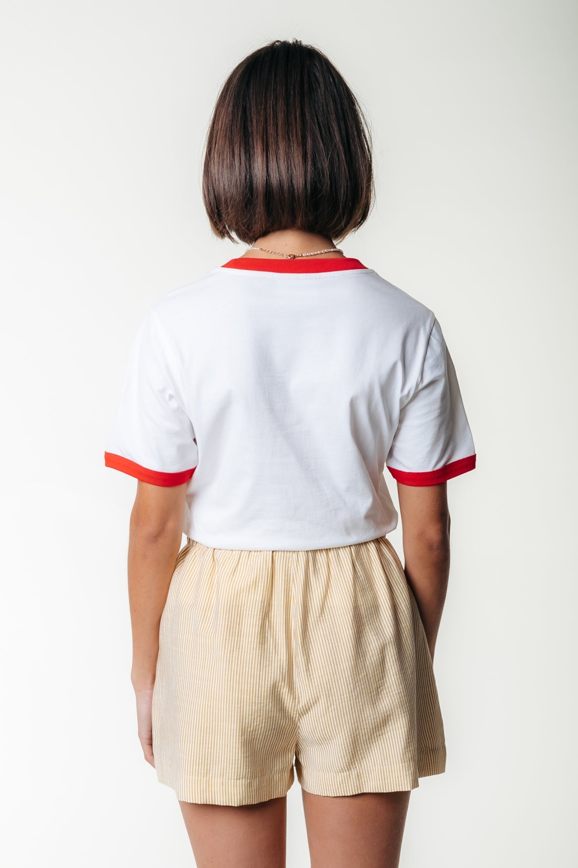 Colourful Rebel Lyn Striped Short