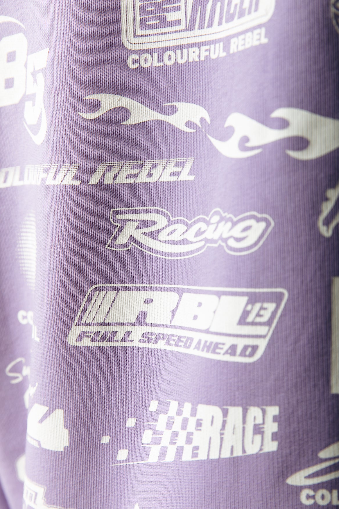 Colourful Rebel Racer Logo Sweat