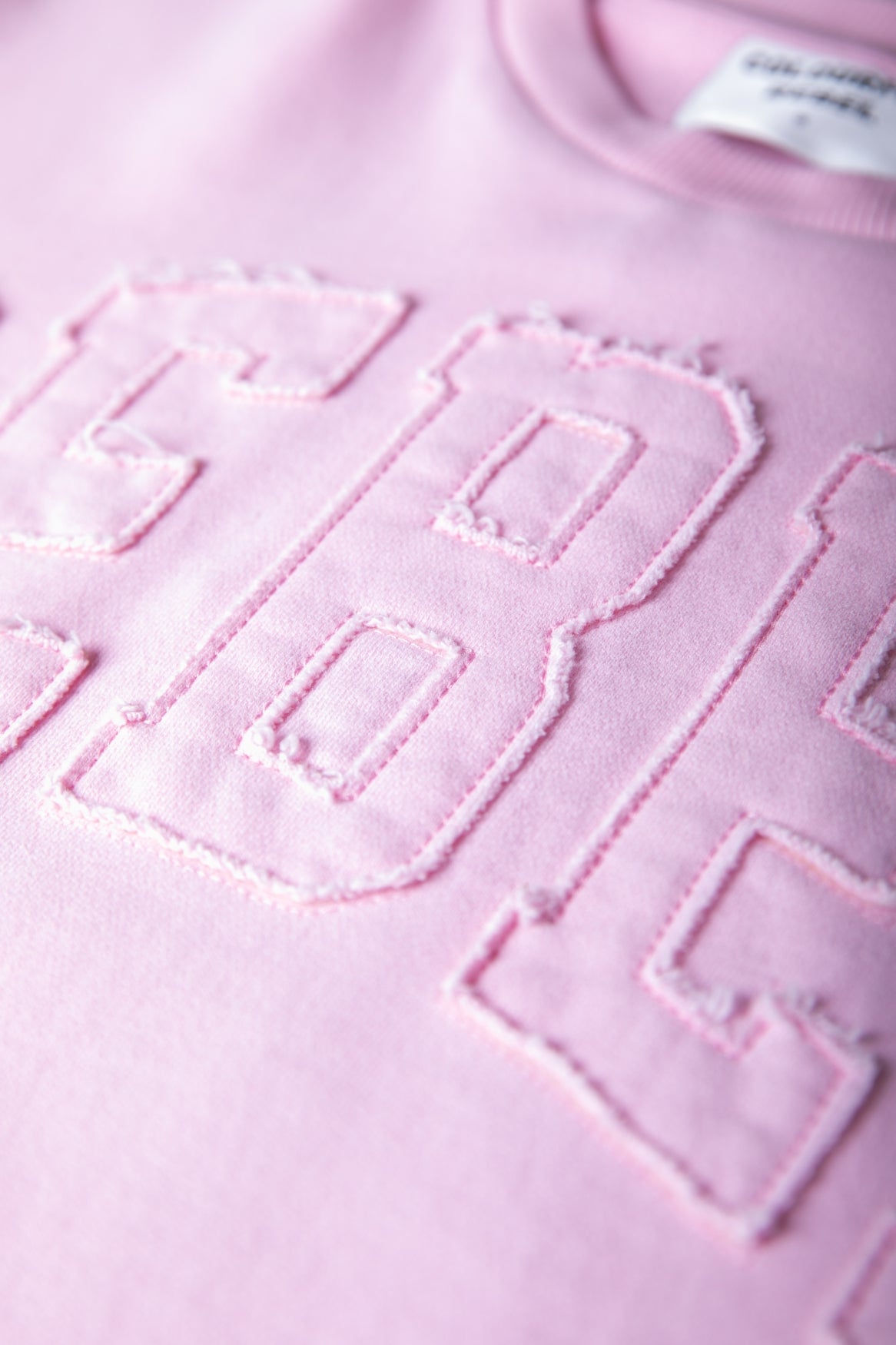 Colourful Rebel Patch Sweat | Fresh Pink