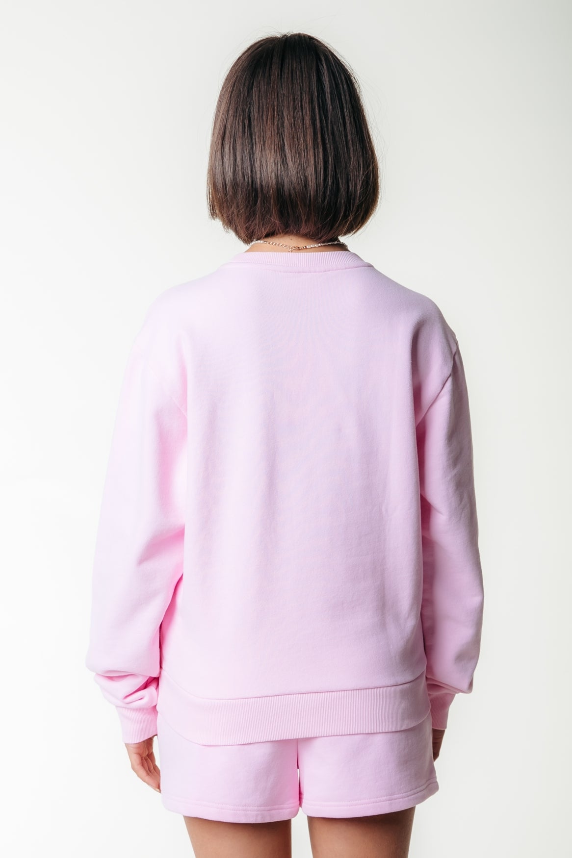 Colourful Rebel Patch Sweat | Fresh Pink