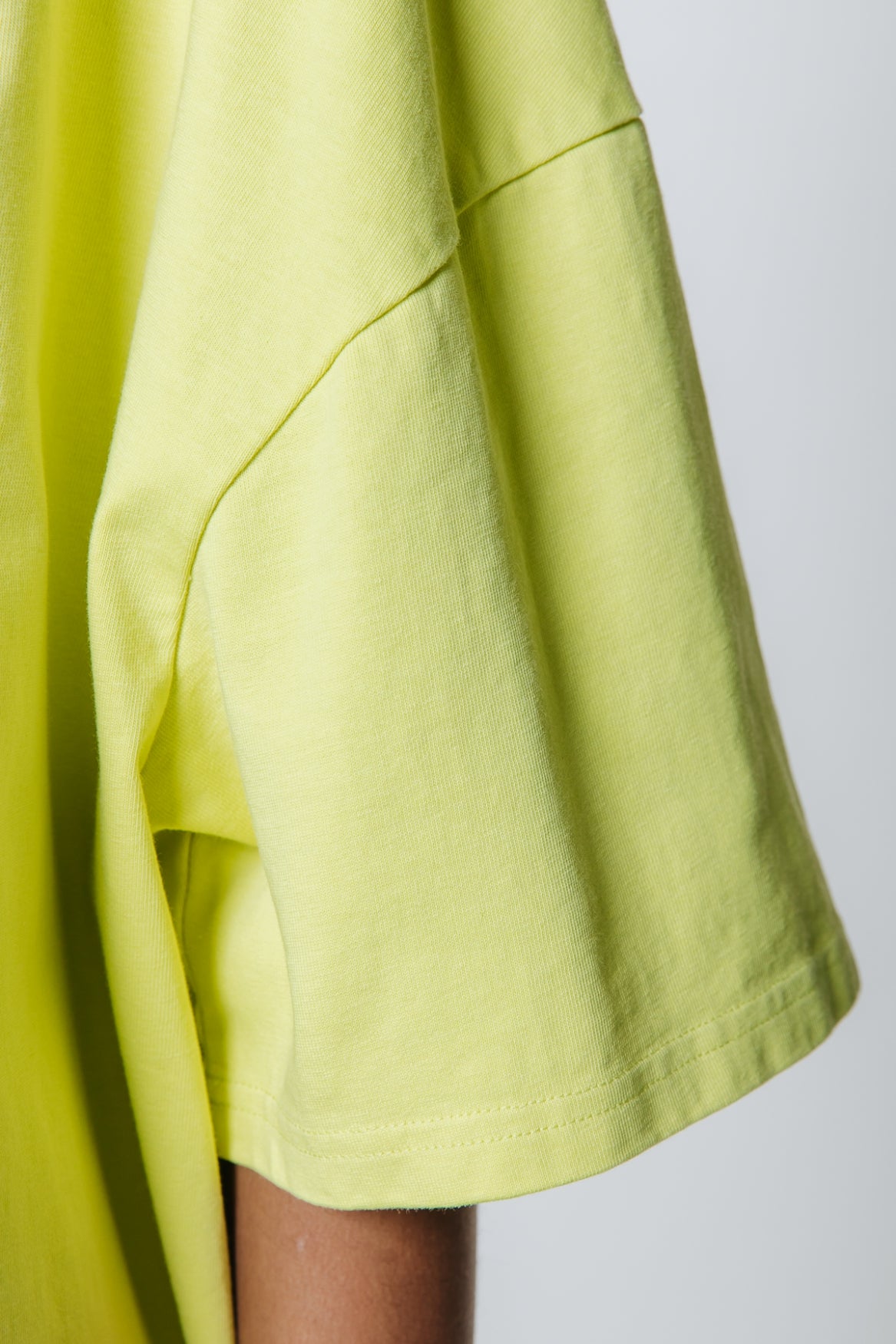 Colourful Rebel Oversized Tee | Bright lime