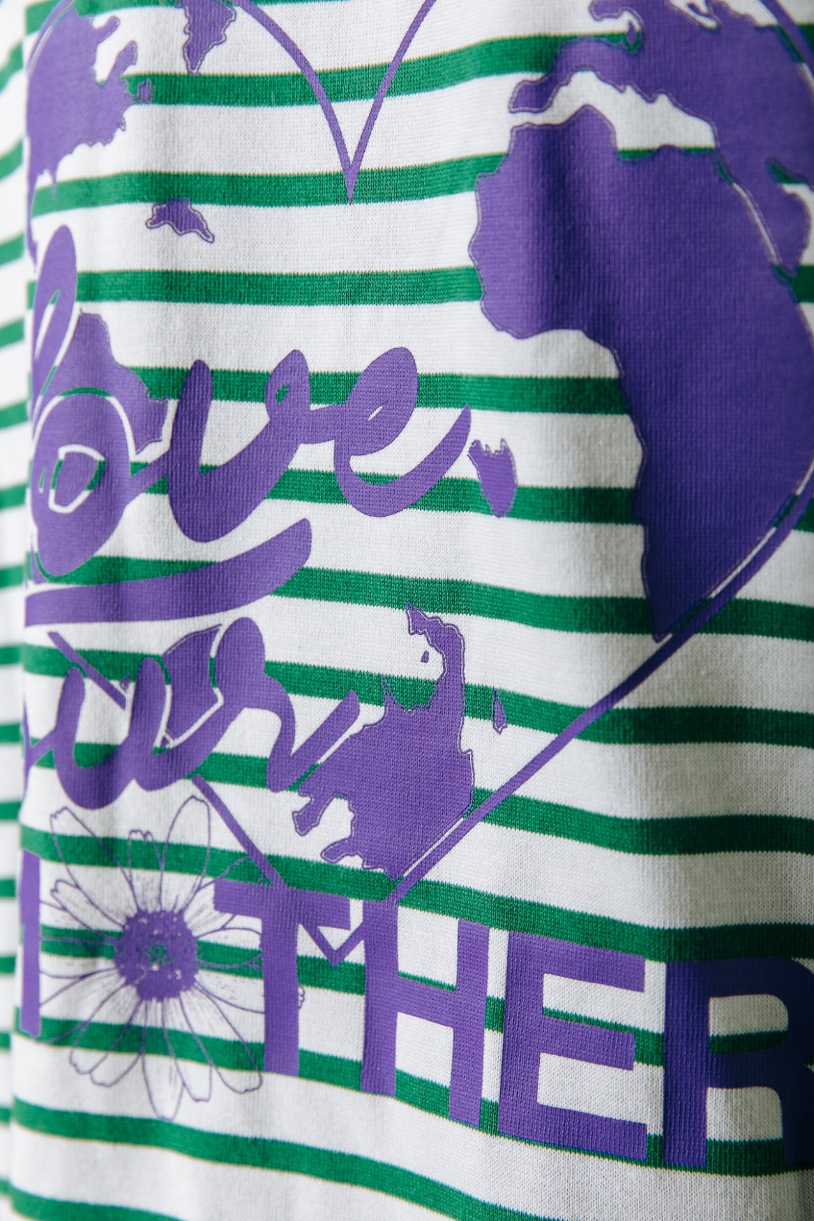 Colourful Rebel Mother Earth Stripe Longsleeve Tee