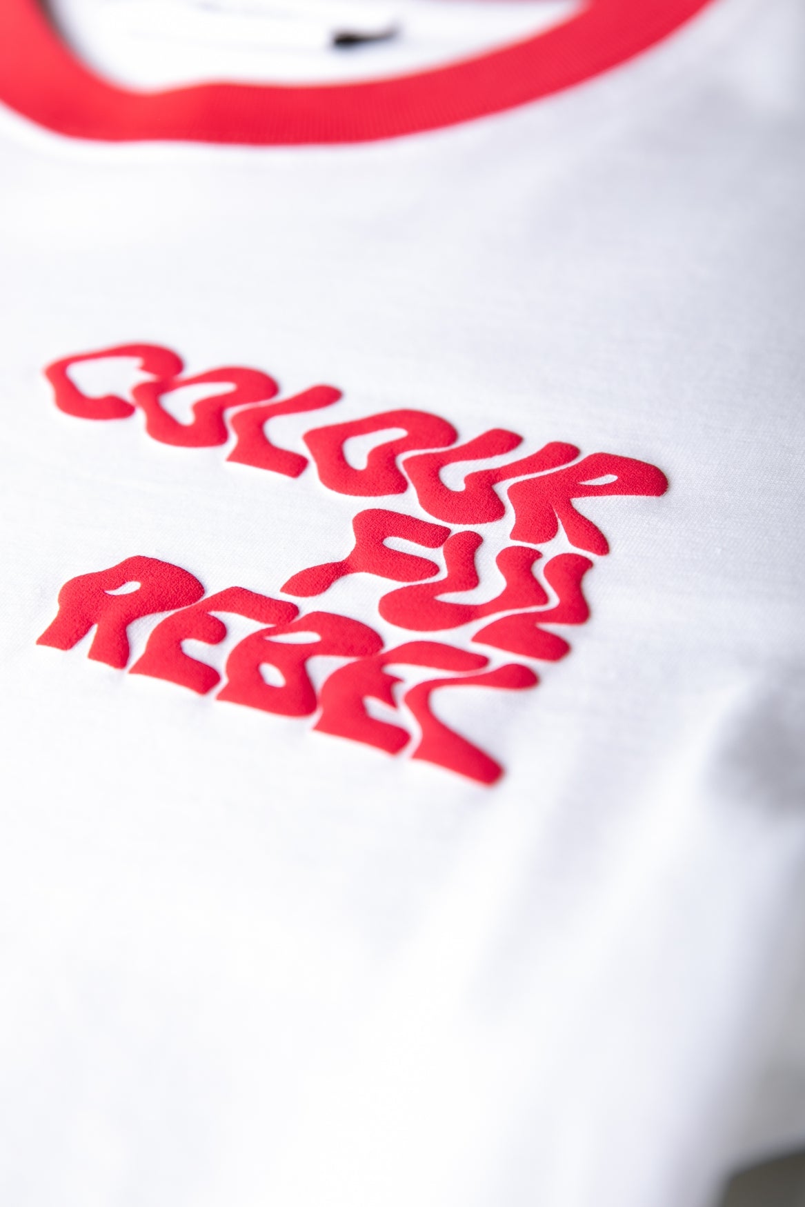 Colourful Rebel Logo Wave Ringer Shirt