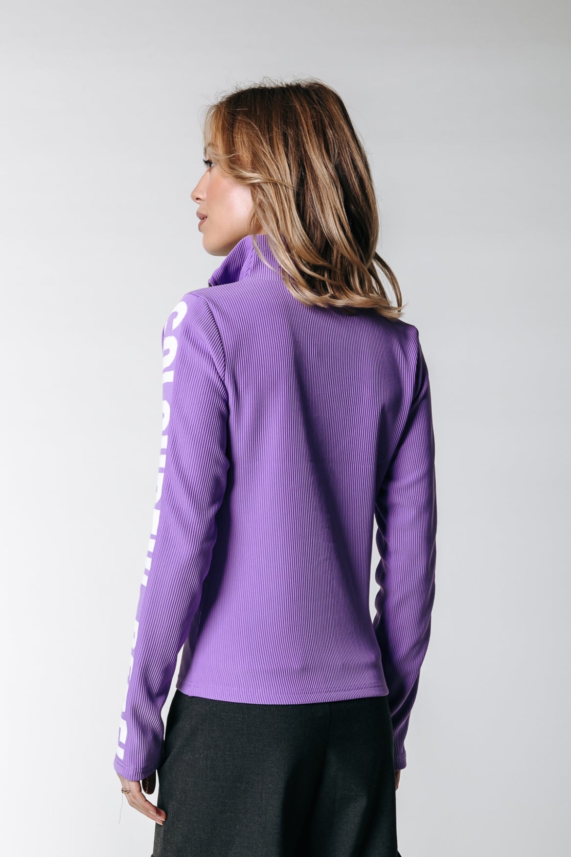 Colourful Rebel Doutse Fine Knit Top | Light lilac