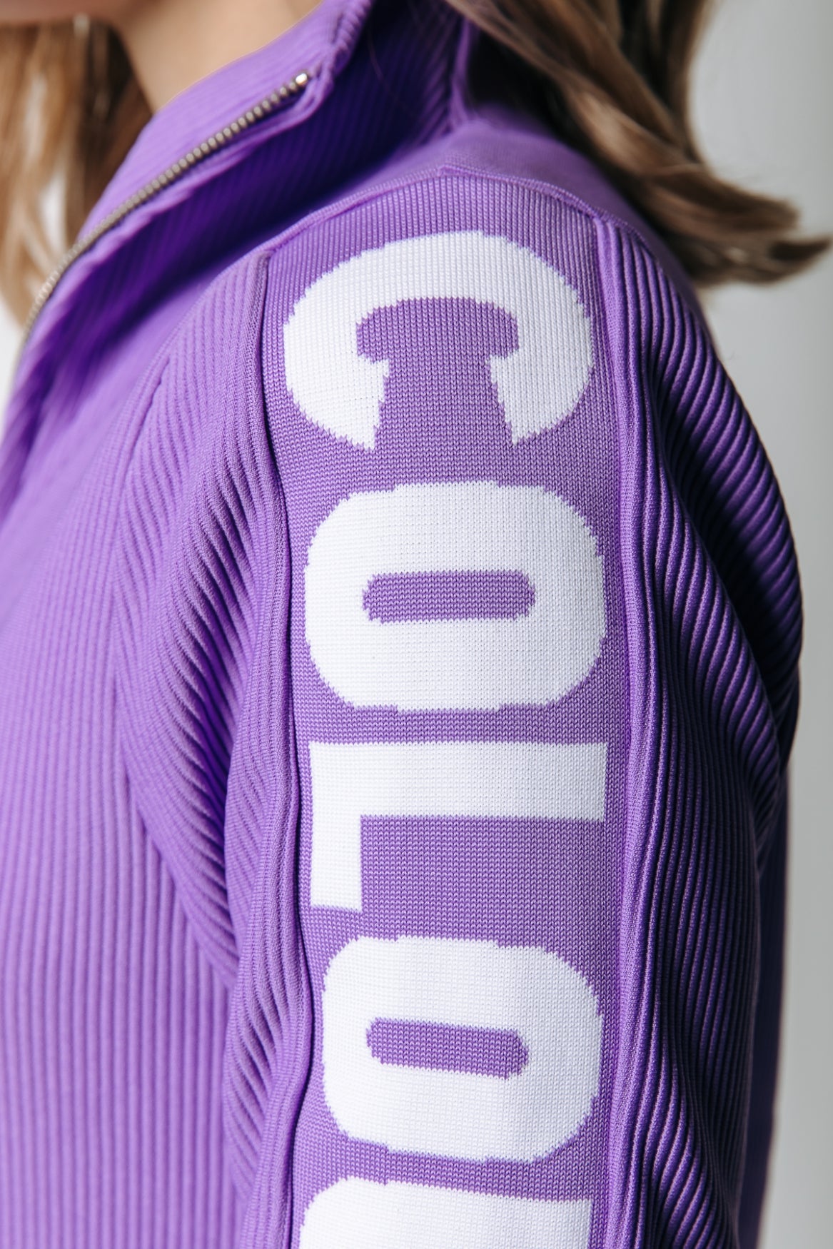 Colourful Rebel Doutse Fine Knit Top | Light lilac