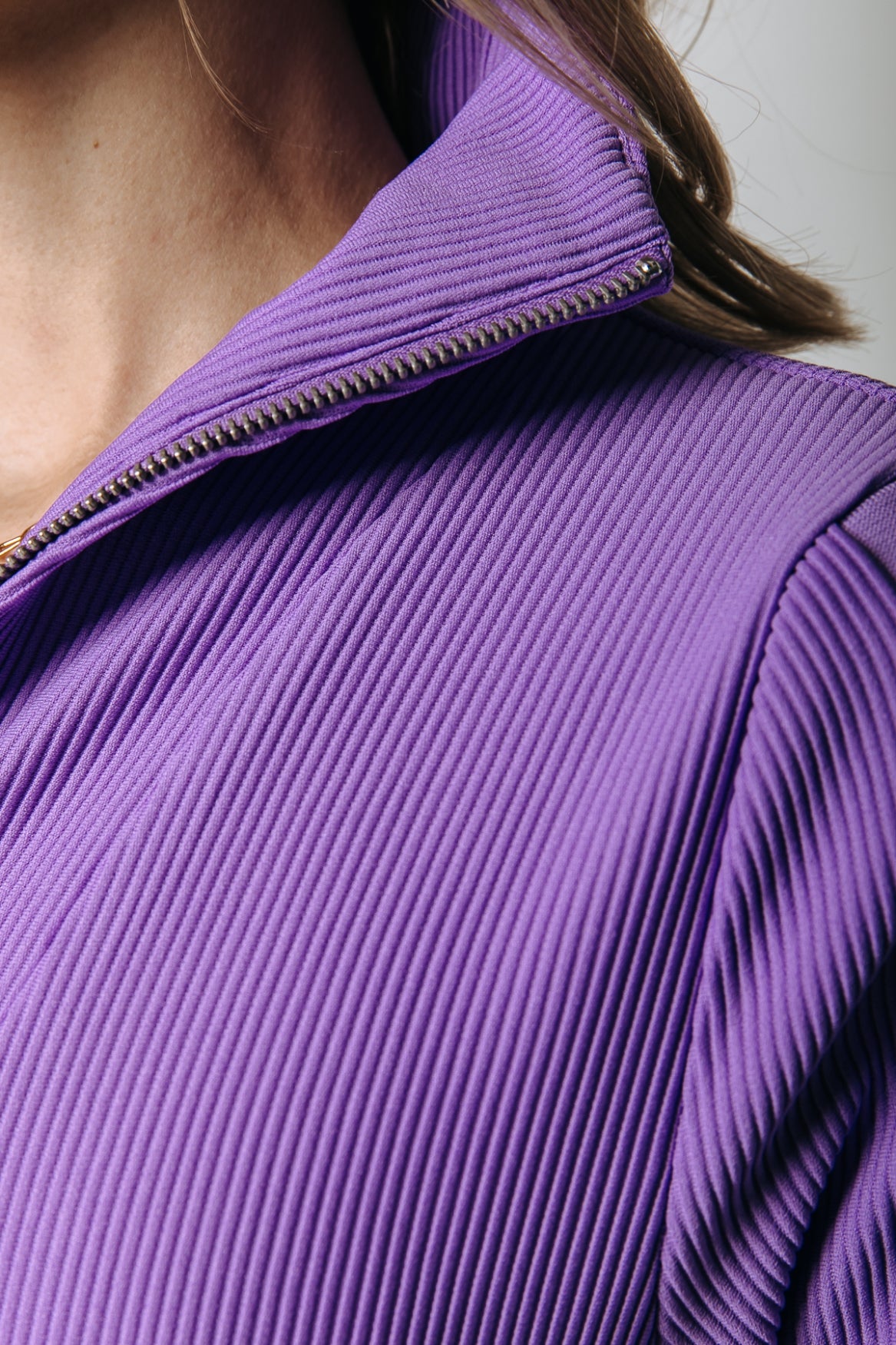 Colourful Rebel Doutse Fine Knit Top | Light lilac