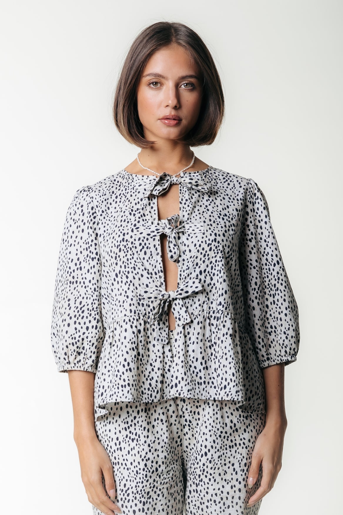Colourful Rebel Lina Cheetah Top