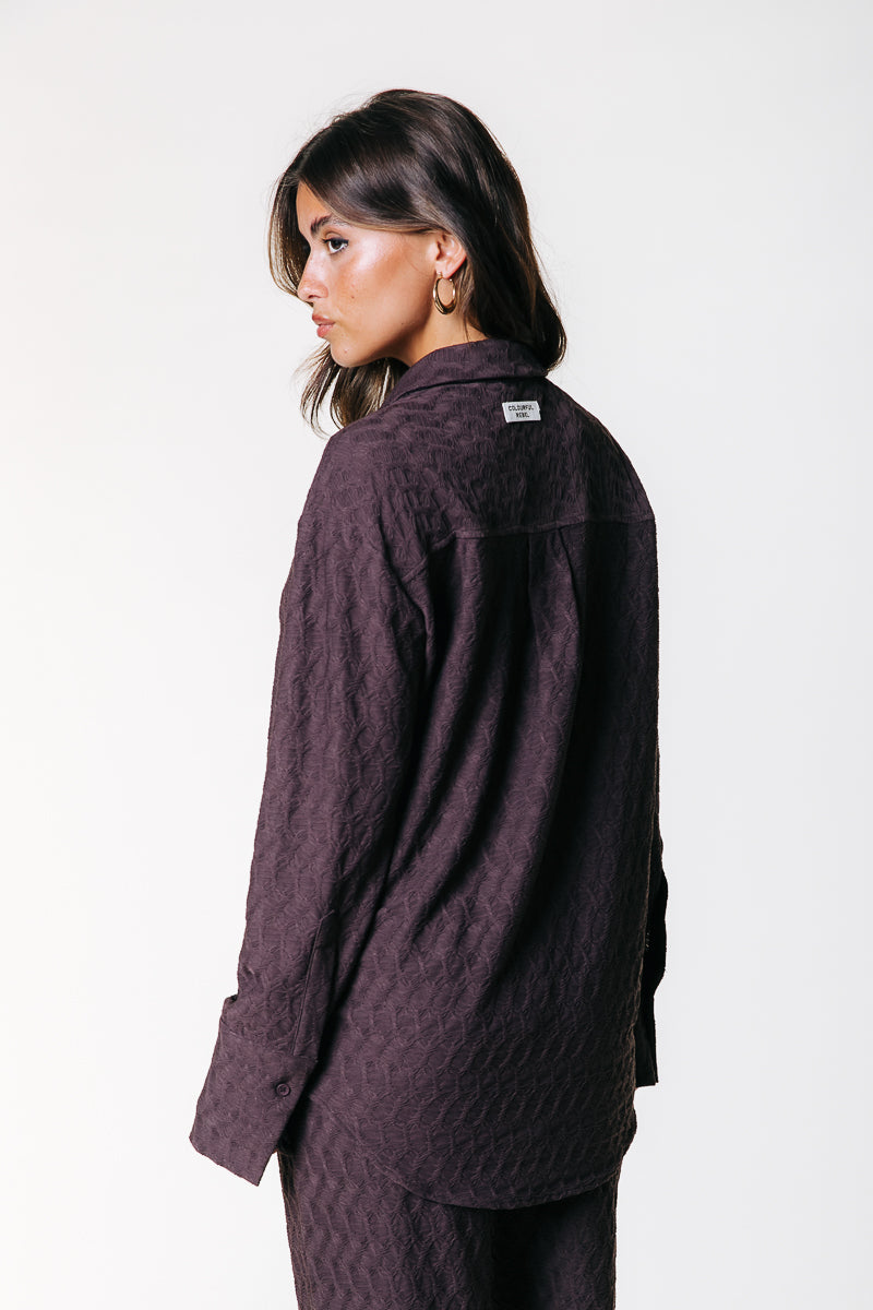 Colourful Rebel Talia Structure Blouse