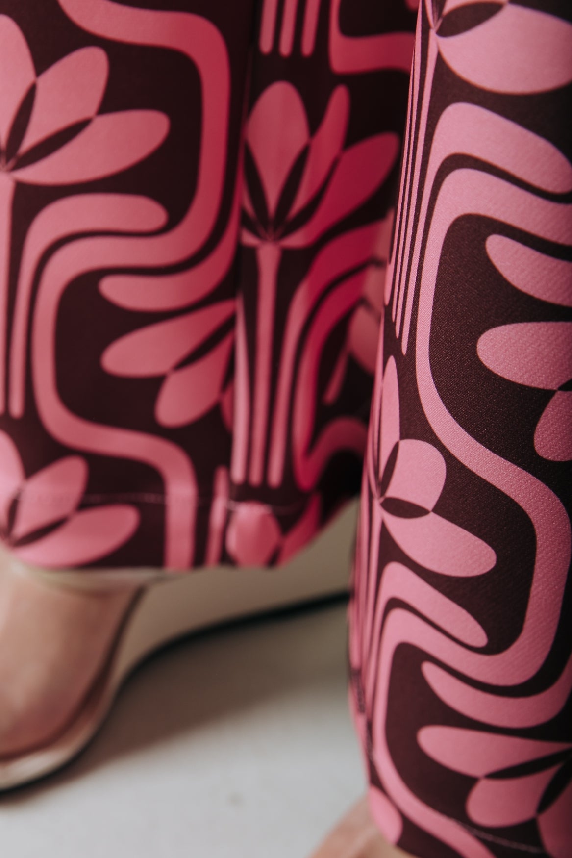 Colourful Rebel Wende Low Waist Pants | Old pink