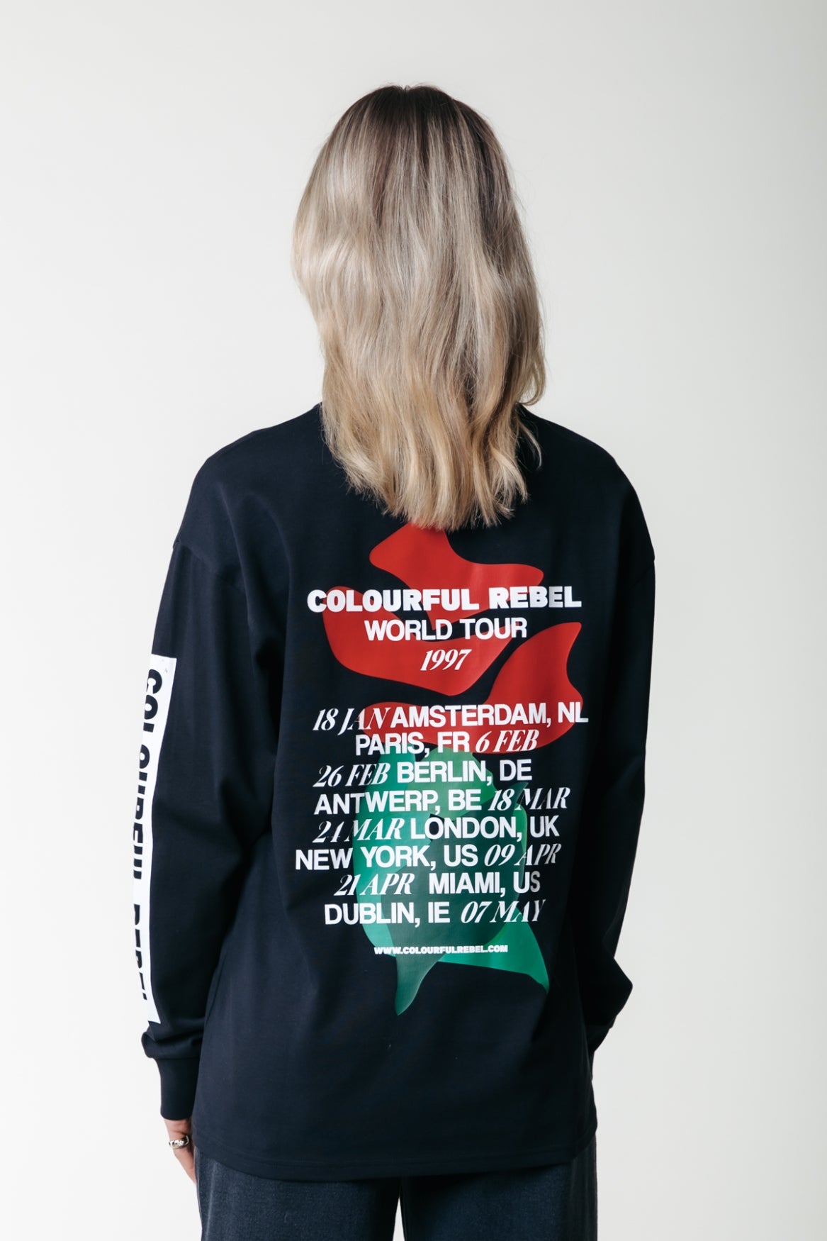 Colourful Rebel World Tour Longsleeve T-shirt