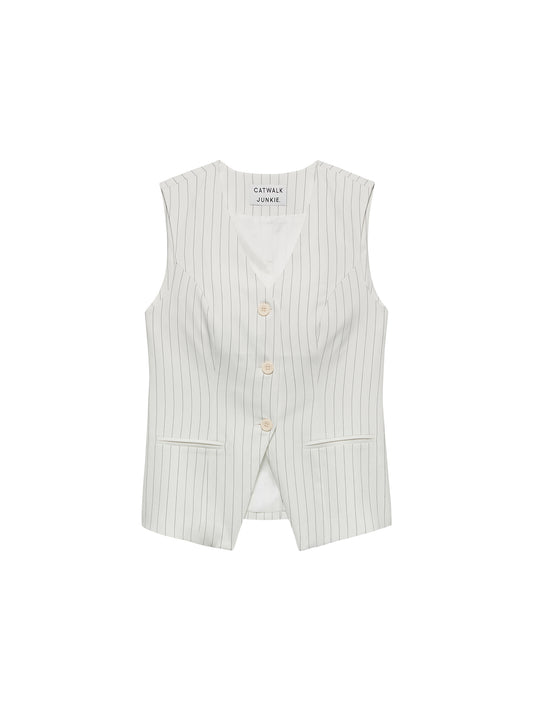 Catwalk Junkie Pin stripe Waistcoat
