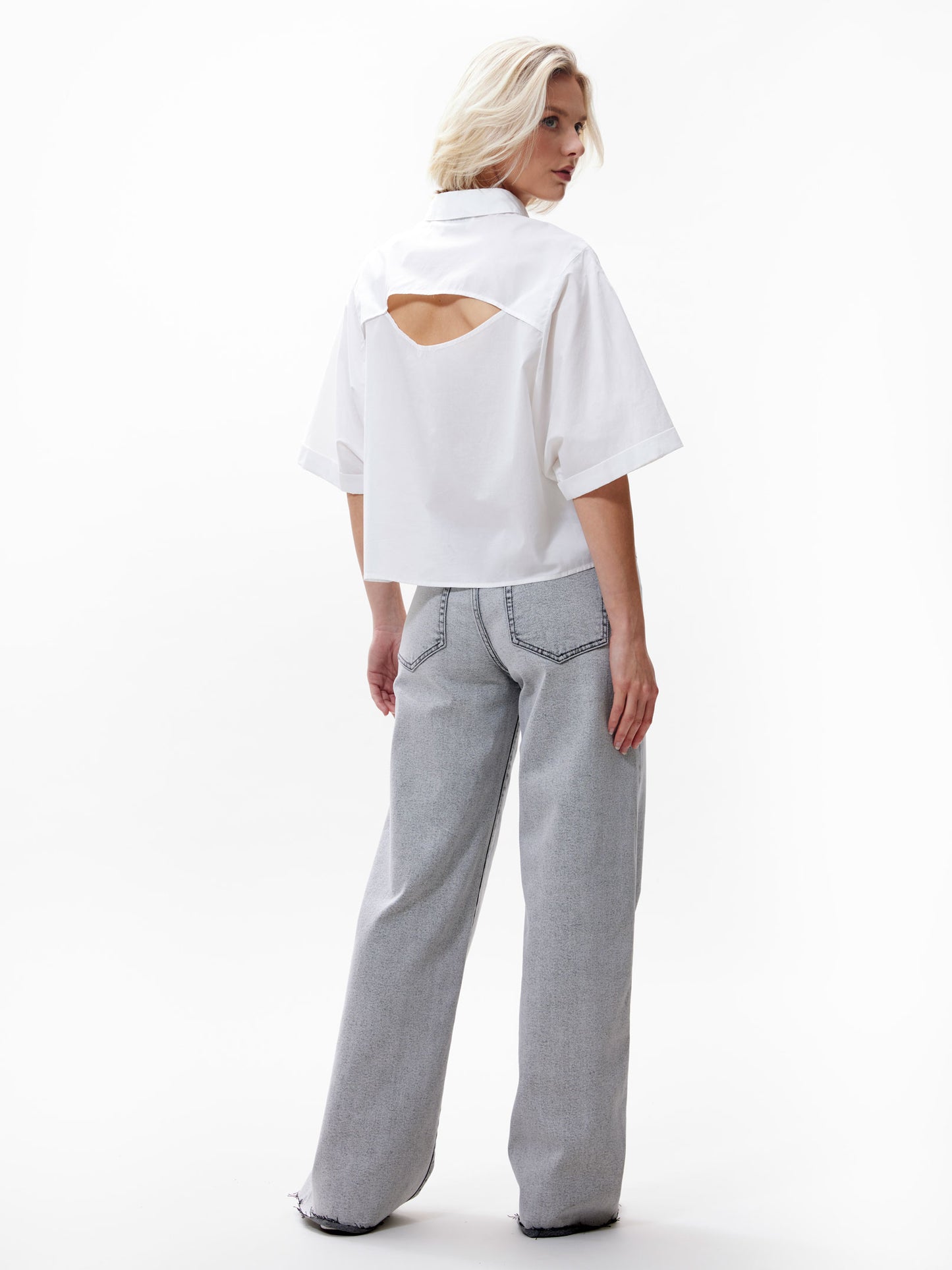 Catwalk Junkie Short Sleeve Blouse