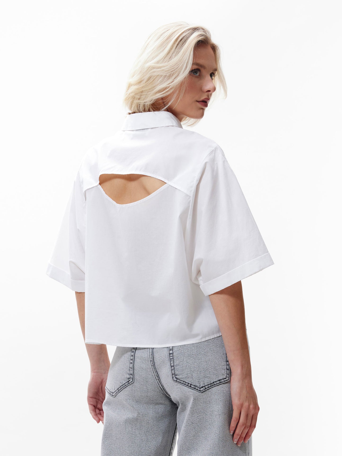 Catwalk Junkie Short Sleeve Blouse