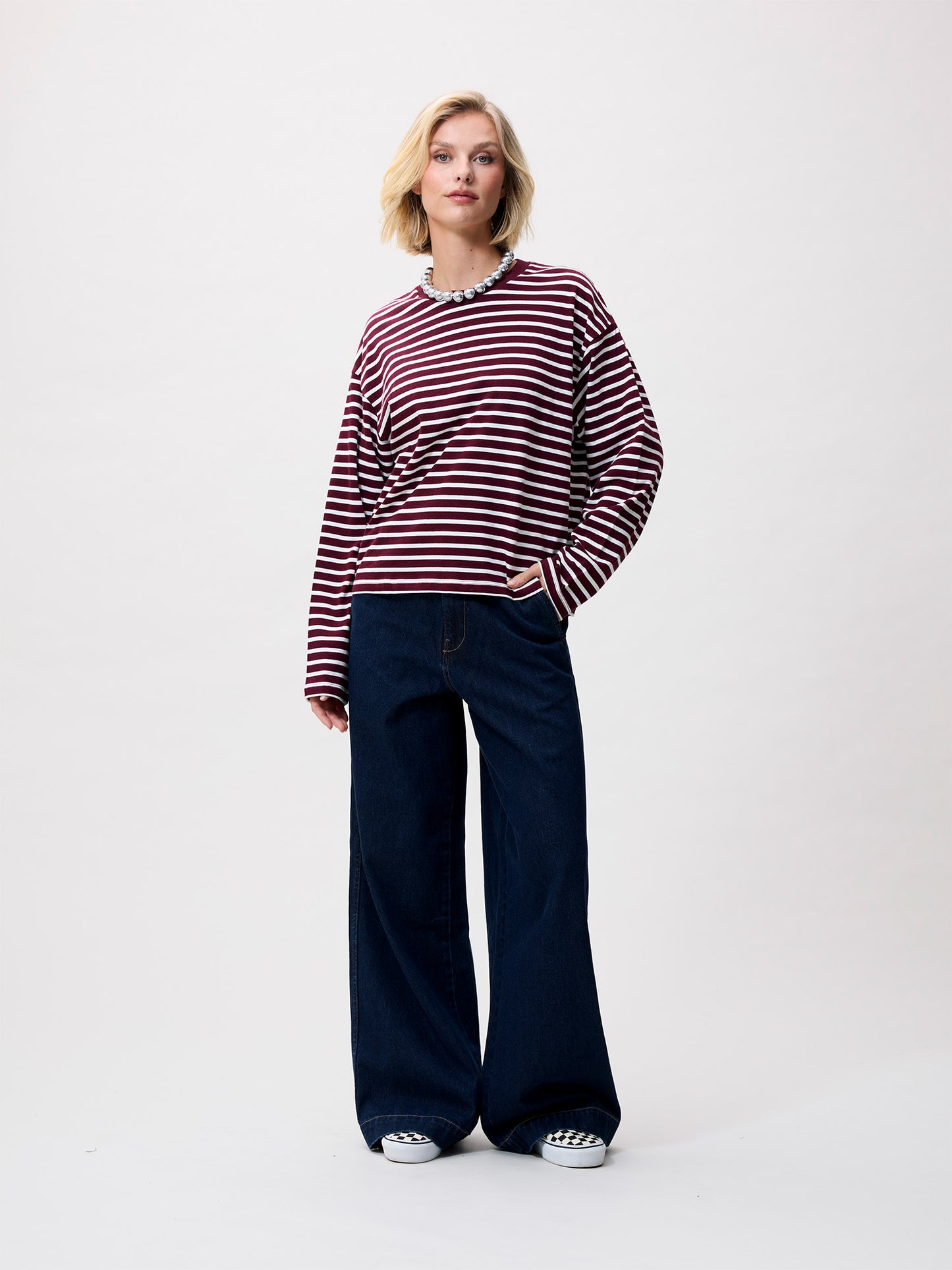 Catwalk Junkie Gestreepte Longsleeve