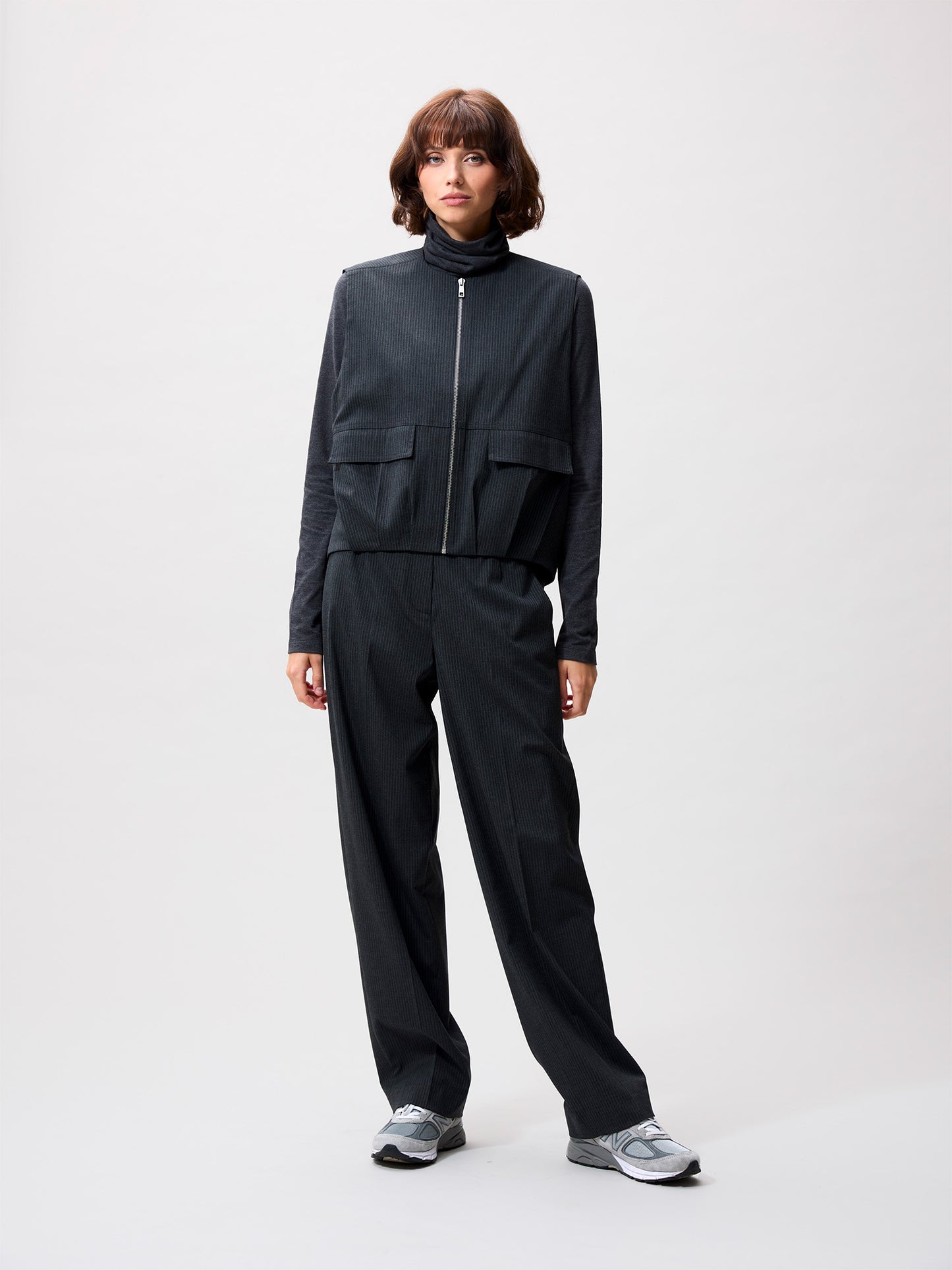 Catwalk Junkie Pinstripe Bodywarmer
