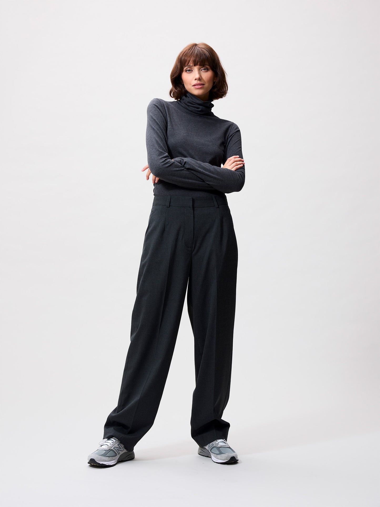 Catwalk Junkie Pinstripe Tapered Trousers