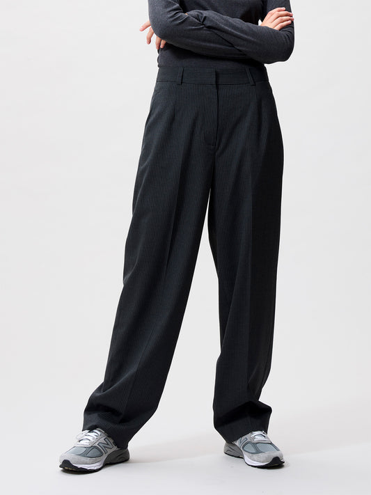 Catwalk Junkie Pinstripe Tapered Trousers