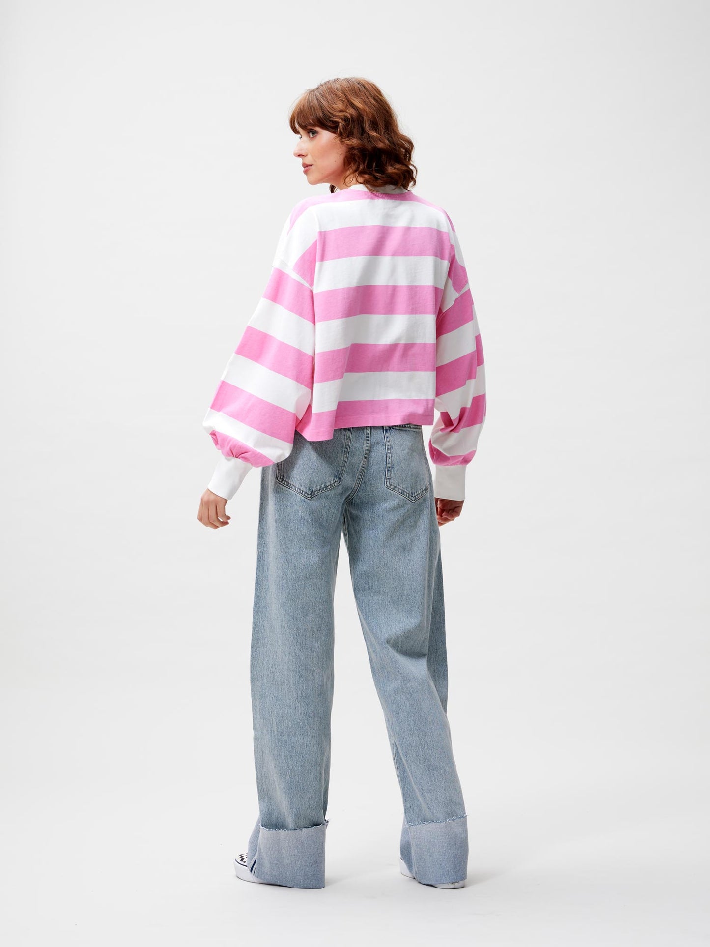 Catwalk Junkie Oversized Striped Longsleeve