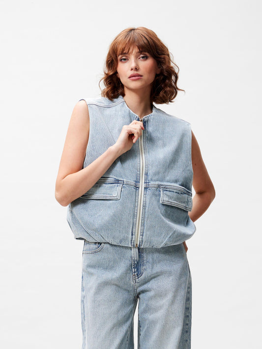 Catwalk Junkie Denim Bodywarmer