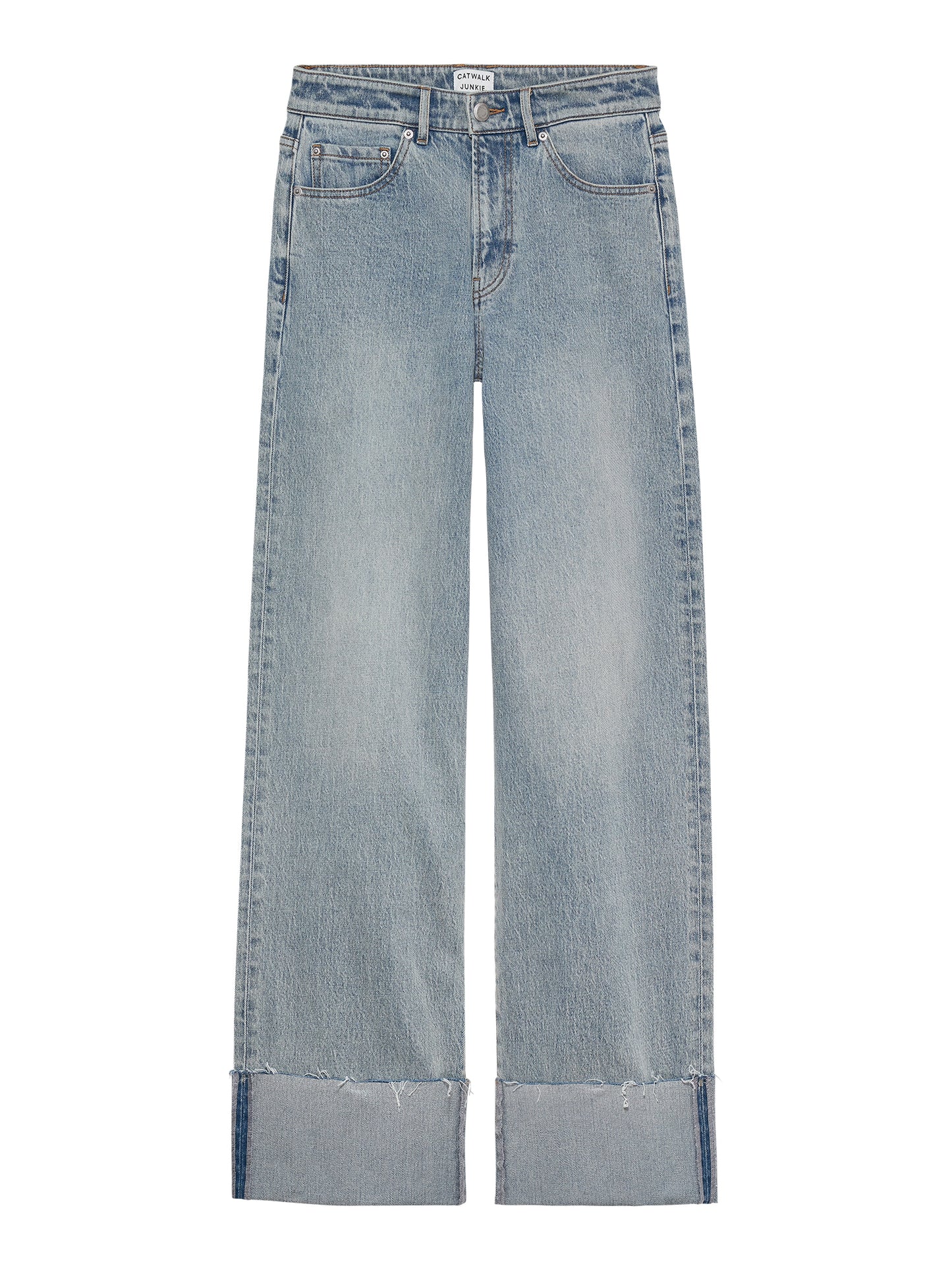 Catwalk Junkie Loose fit Jeans met fold