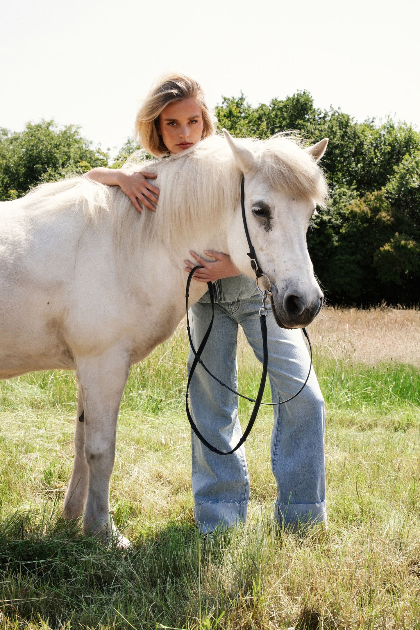 Catwalk Junkie Loose fit Jeans met fold