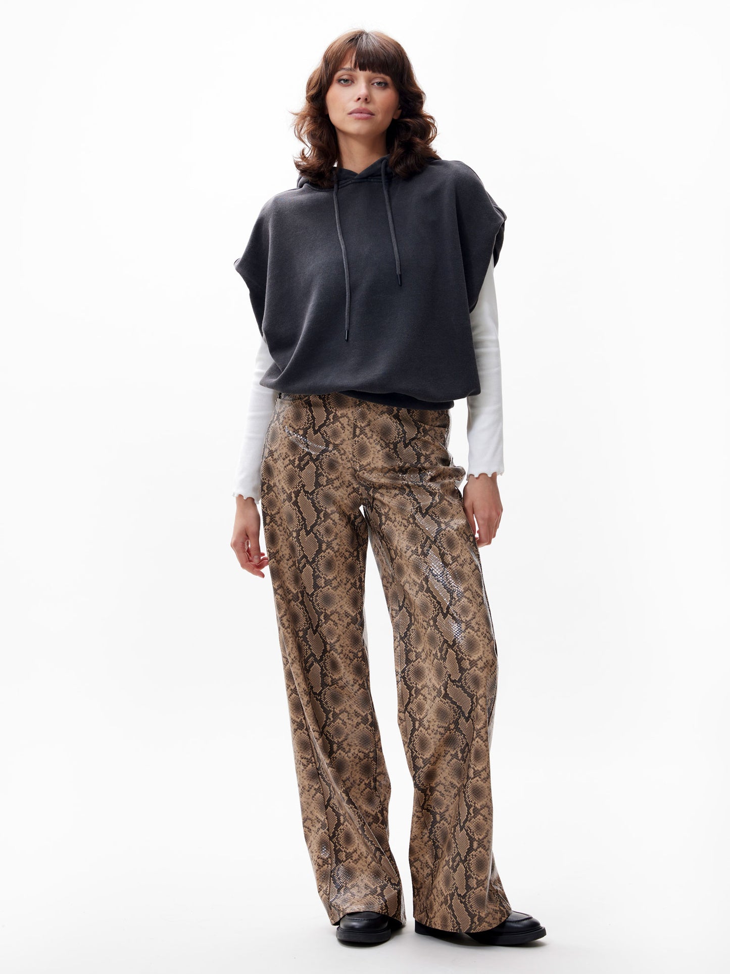 Catwalk Junkie Loose Fit Snake Trousers