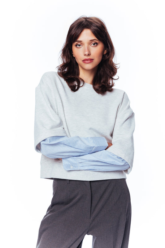 Catwalk Junkie Sweater met Blouse Sleeves