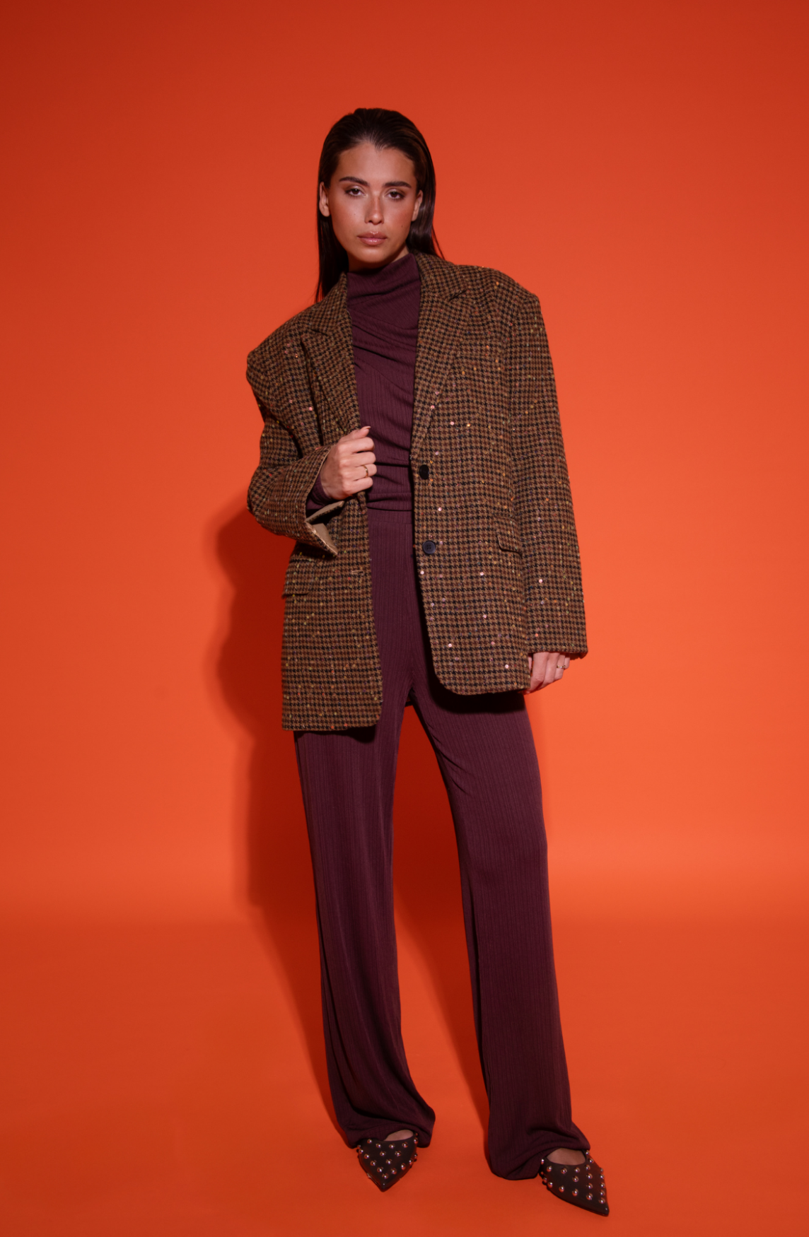 Studio Amaya Midnight Blazer